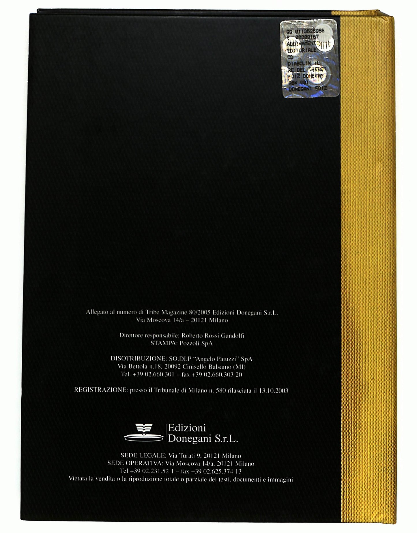 EBOND Diabolik Il Re del Terrore - Il Remake EDITORIALE CD CD045303