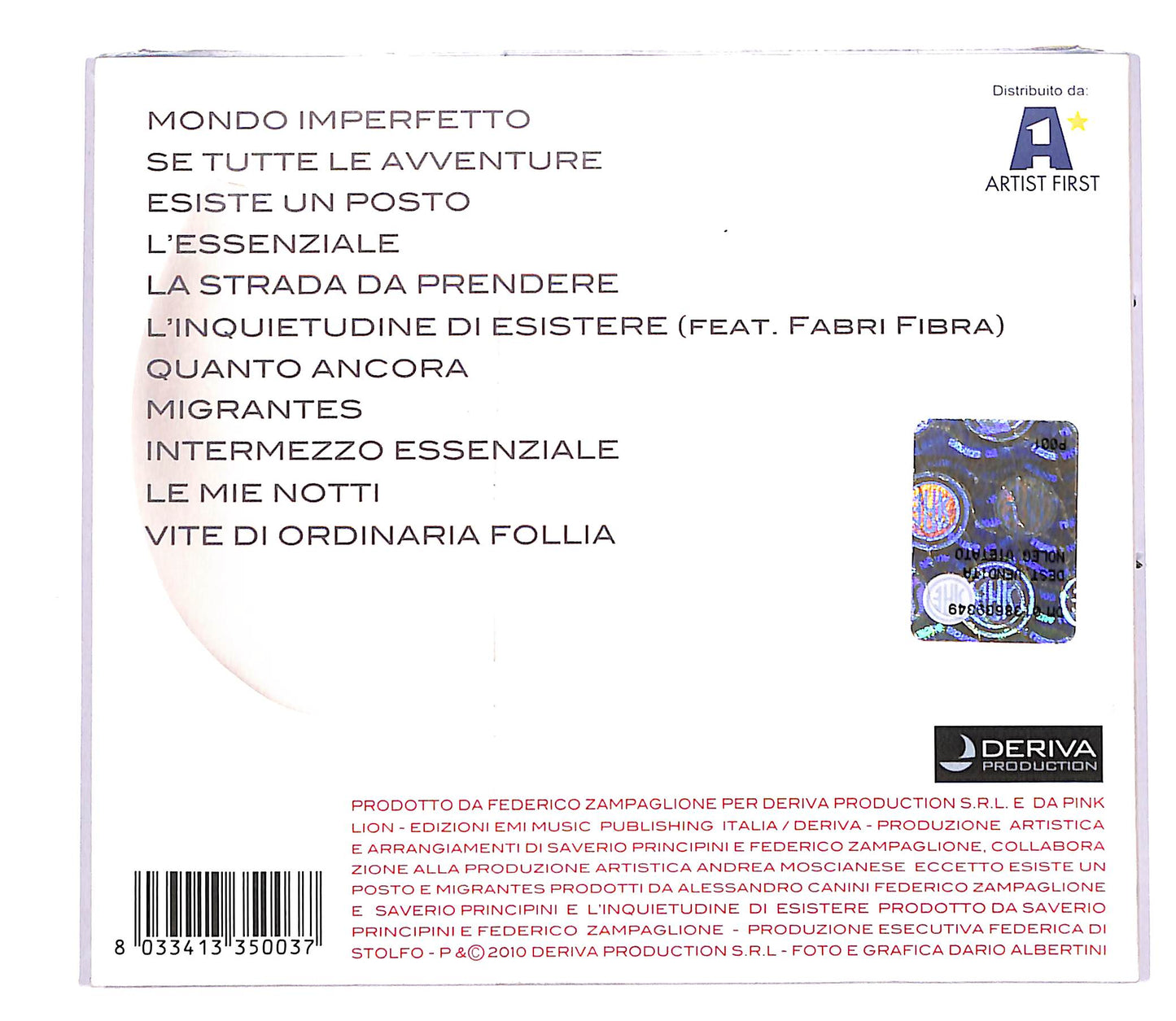 EBOND Tiromancino - L'Essenziale CD CD045404