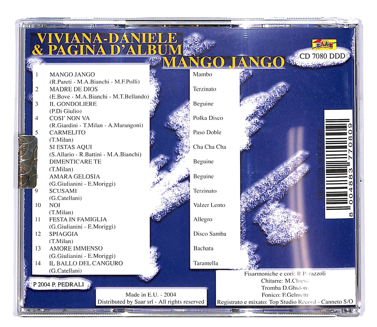 EBOND Viviana e Daniele - Mango Jango CD CD045453