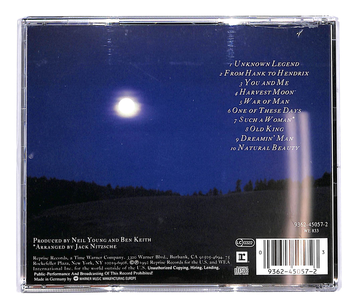 EBOND Neil Young - Harvest Moon CD CD045458