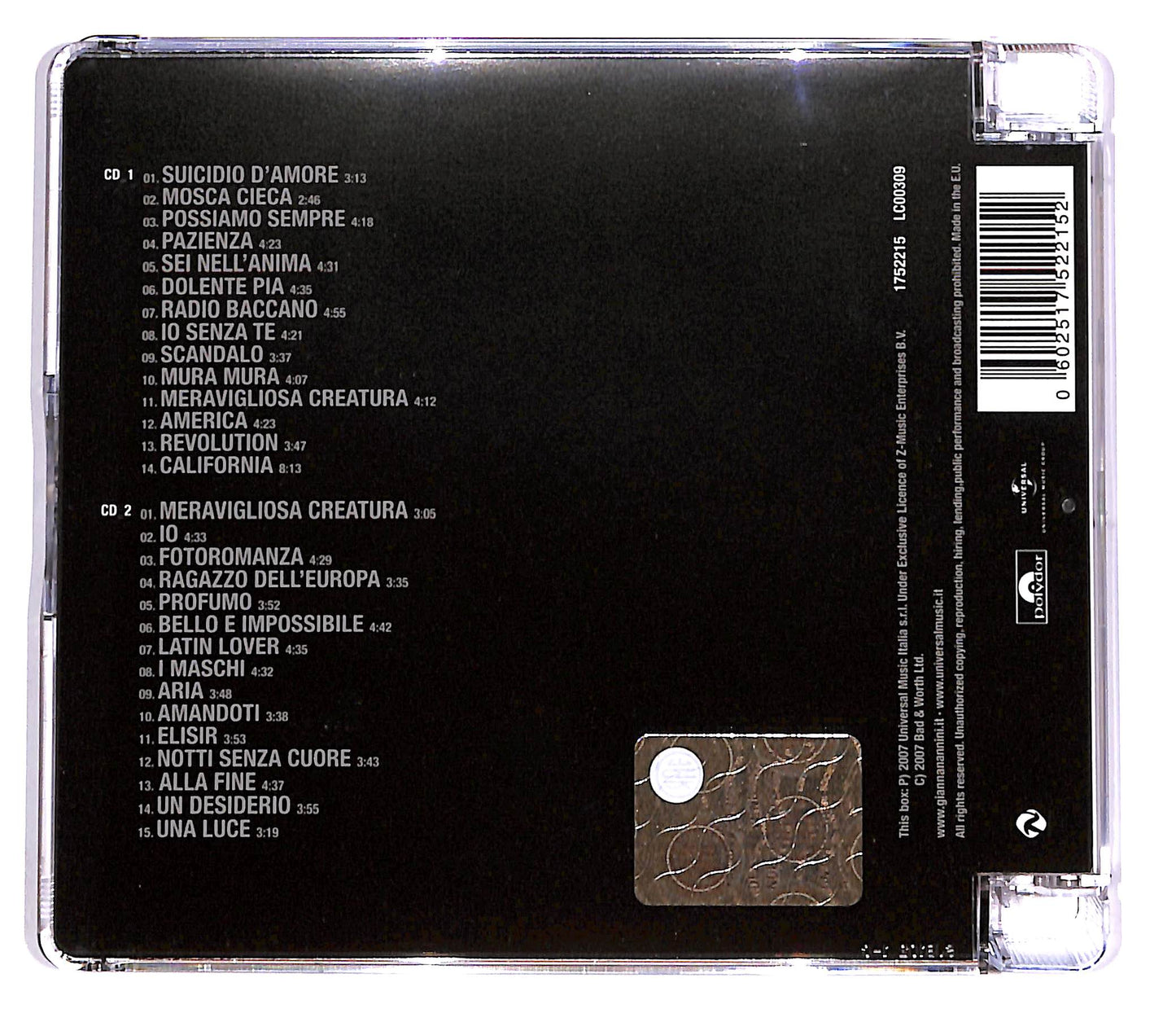 EBOND Gianna Nannini - Giannabest (2 dischi) CD CD045506