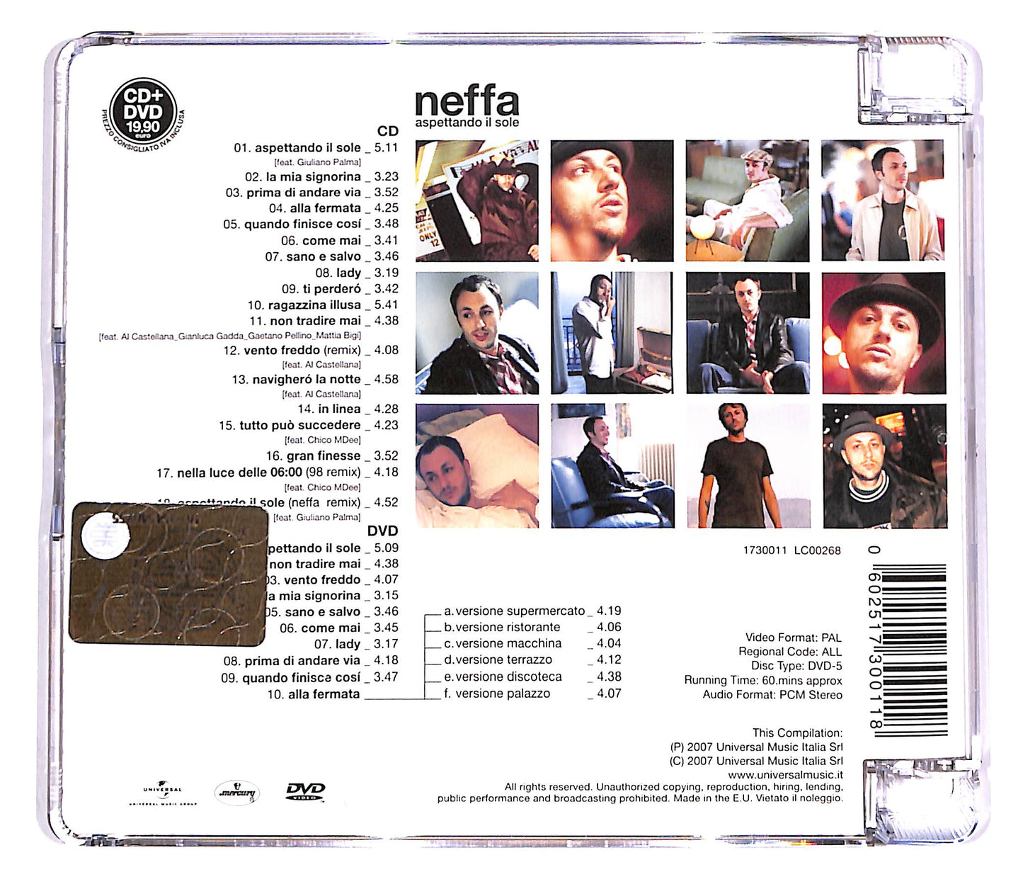 EBOND Neffa - Aspettando Il Sole (2 dischi -+DVD) CD CD045508