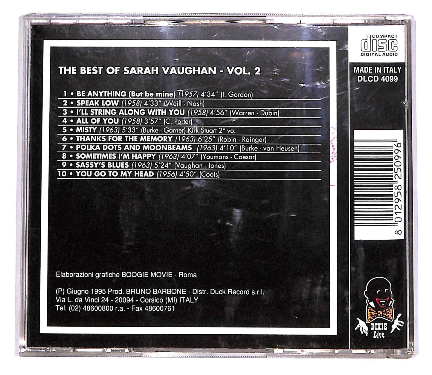 EBOND Sarah Vaughan - The Best Of Sarah Vaughan - Vol. 2 CD CD045516