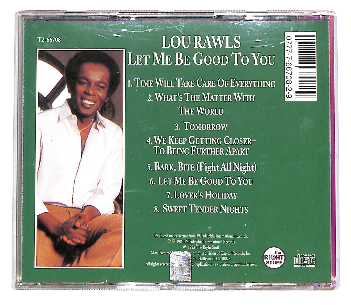 EBOND Lou Rawls - Let Me Be Good To You CD CD045641