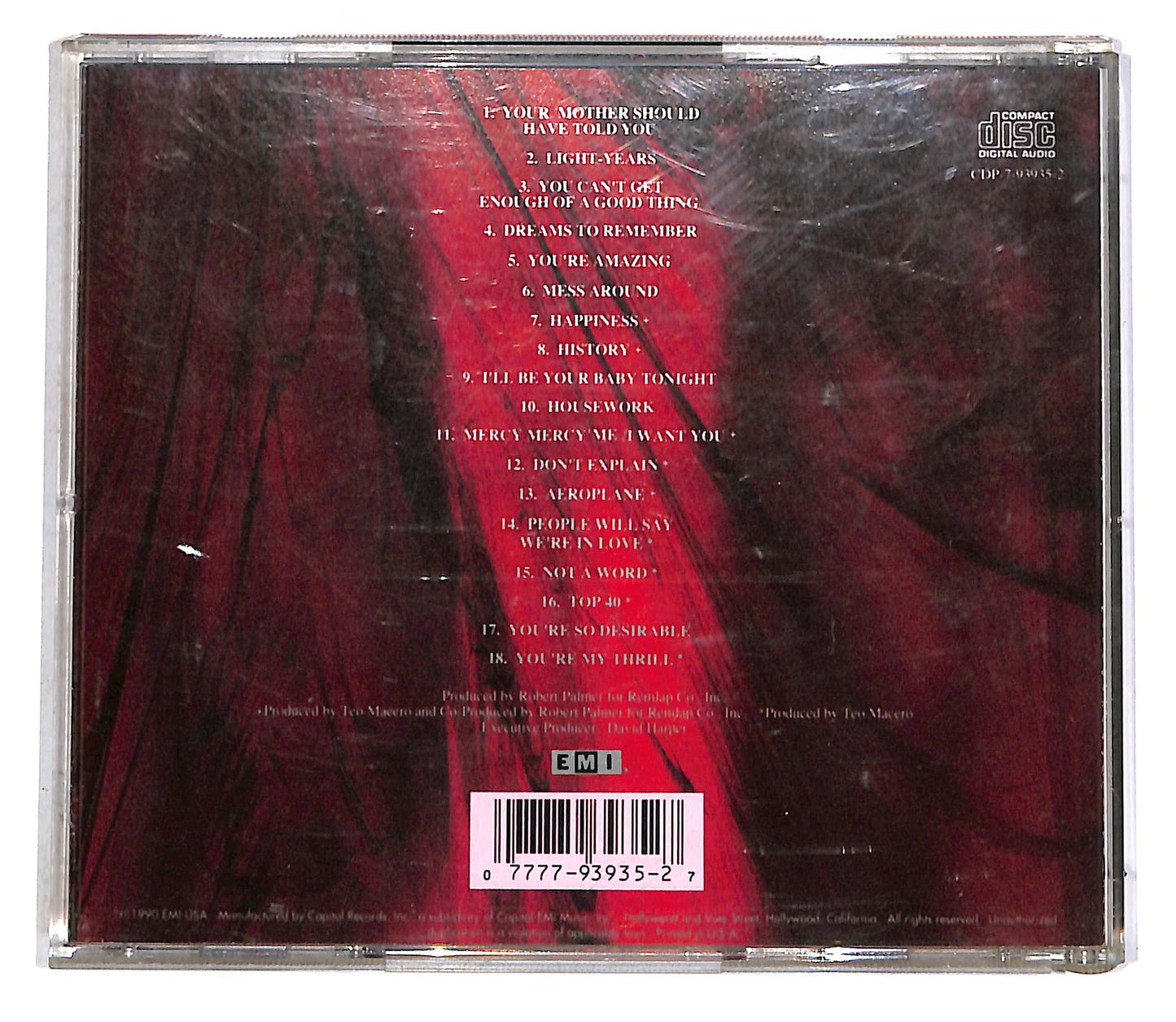 EBOND Robert Palmer - Don't Explain CD CD045654