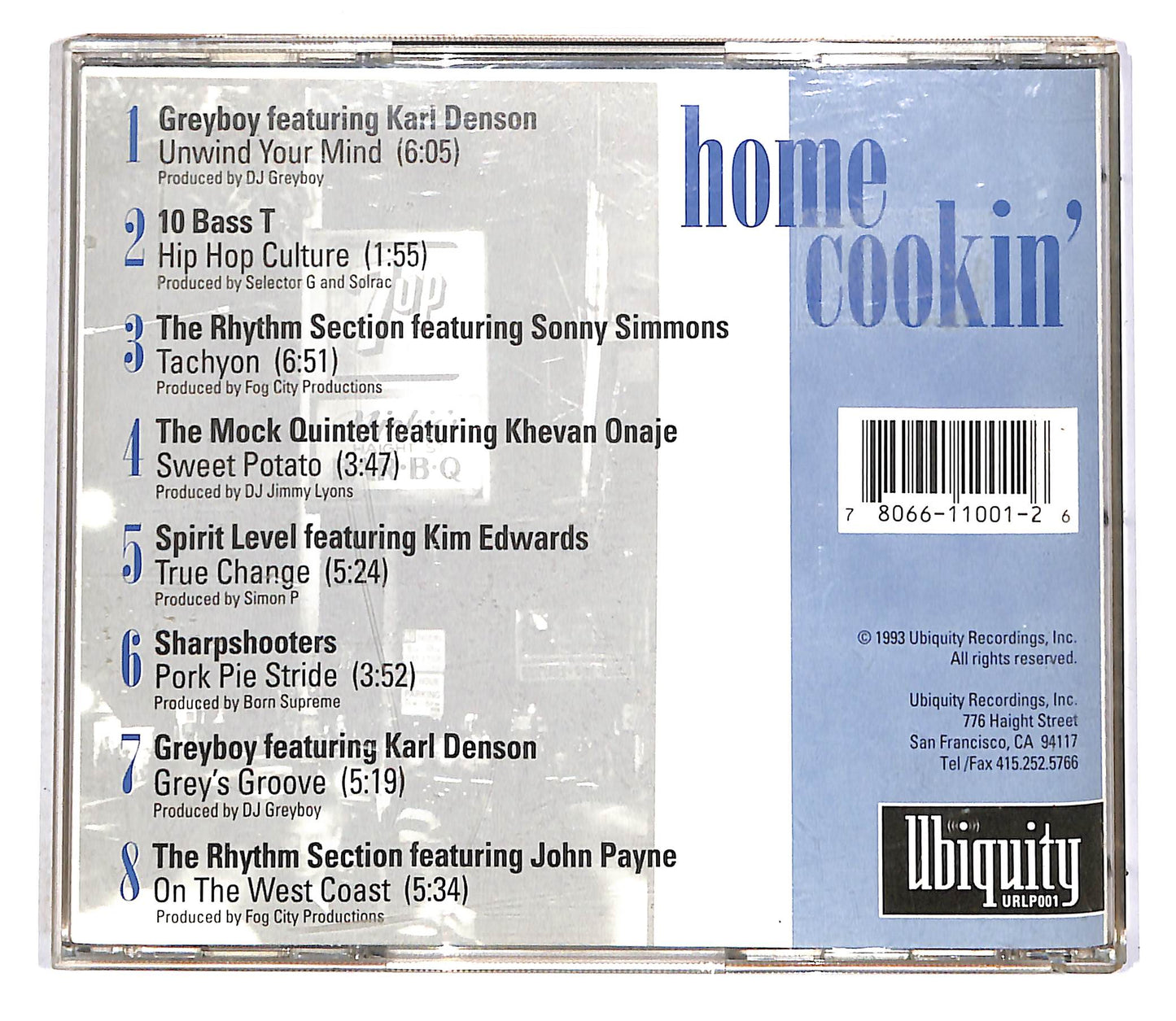 EBOND Various - Home Cookin' CD CD045659