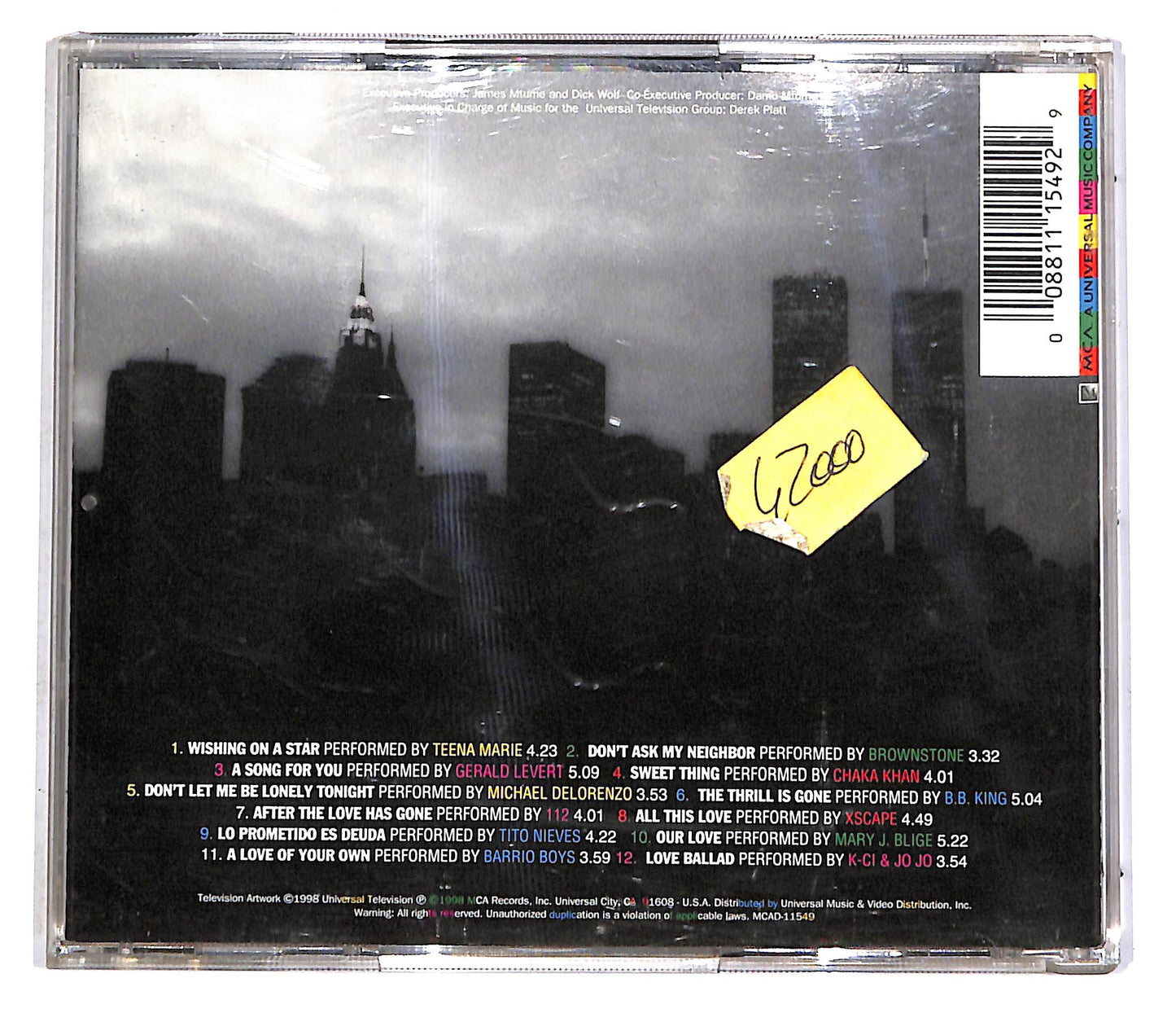 EBOND Various - New York Undercover CD CD045703