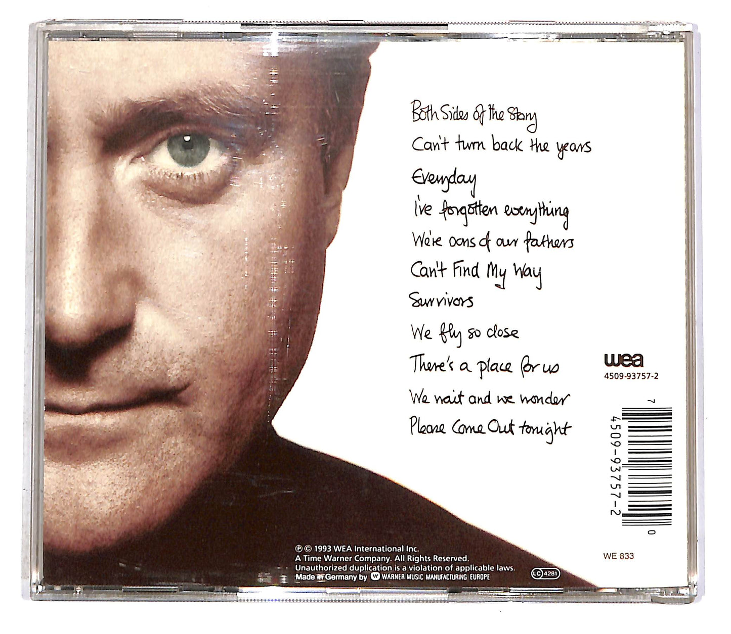 EBOND Phil Collins - Both Sides CD CD045747
