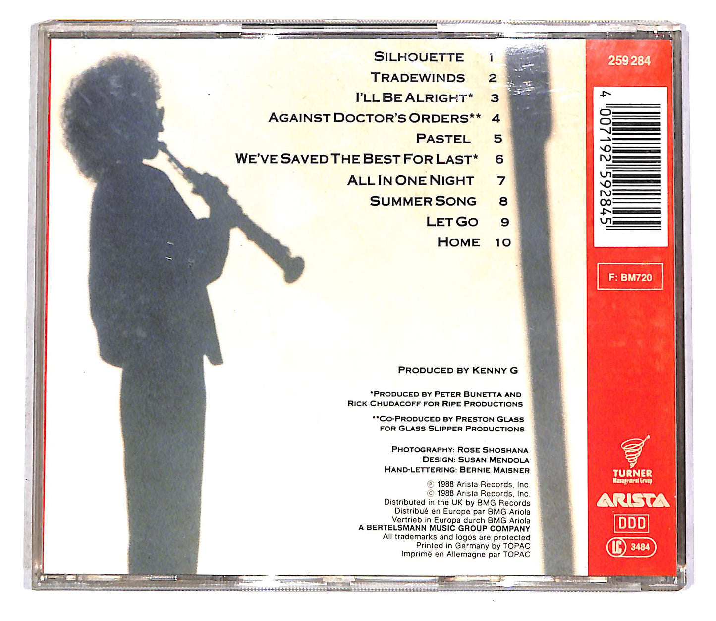 EBOND Kenny G - Silhouette CD CD045755