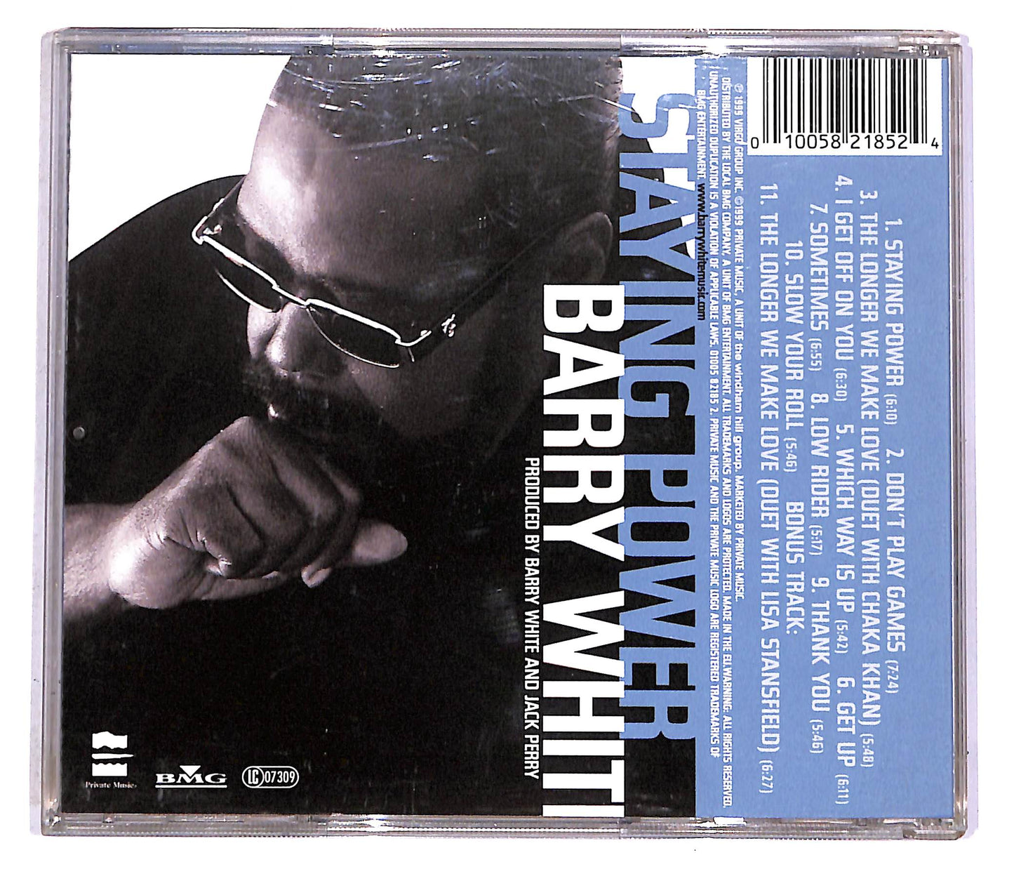 EBOND Barry White - Staying Power CD CD045823