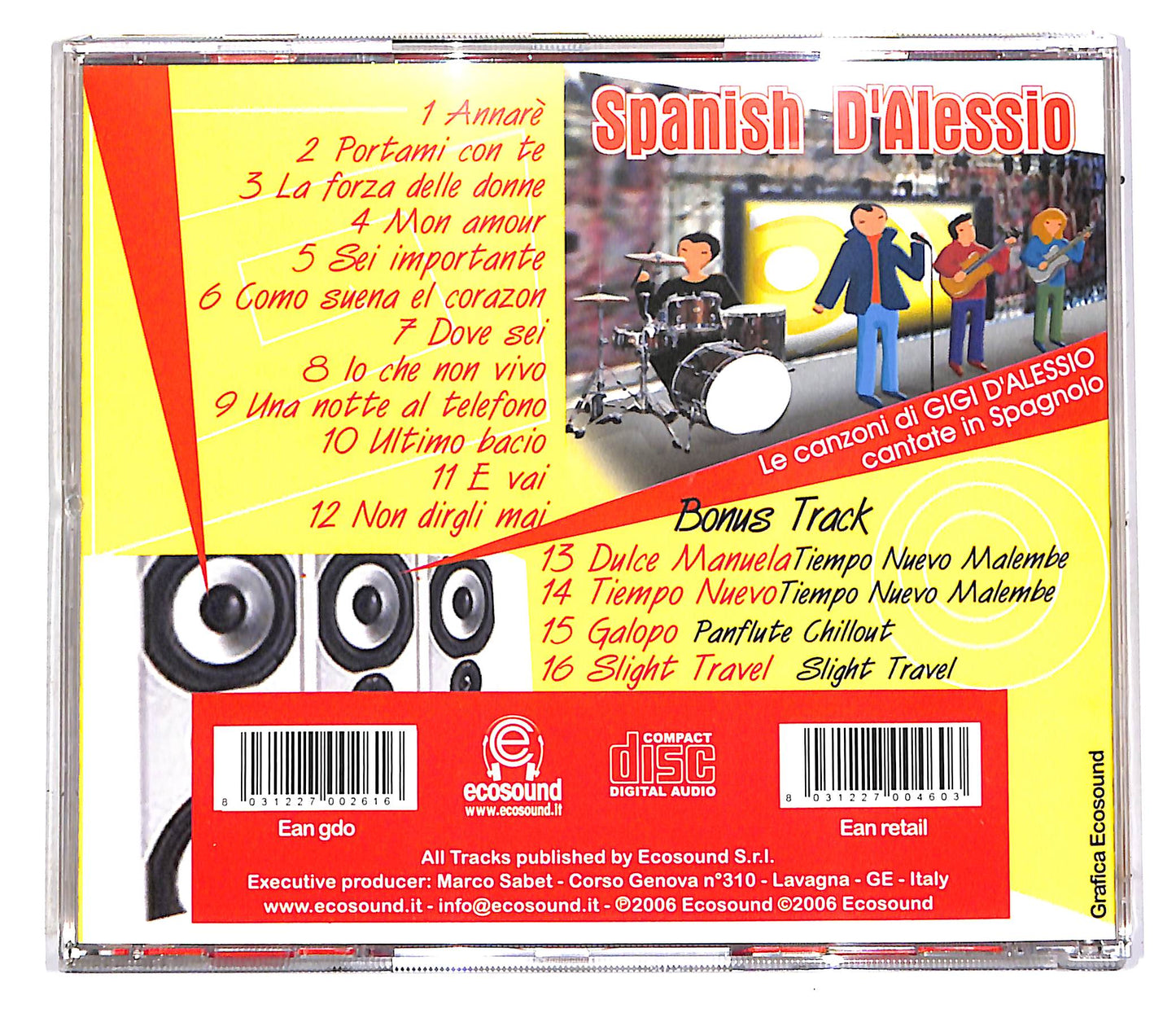 EBOND Various - Spanish D'Alessio CD CD045828