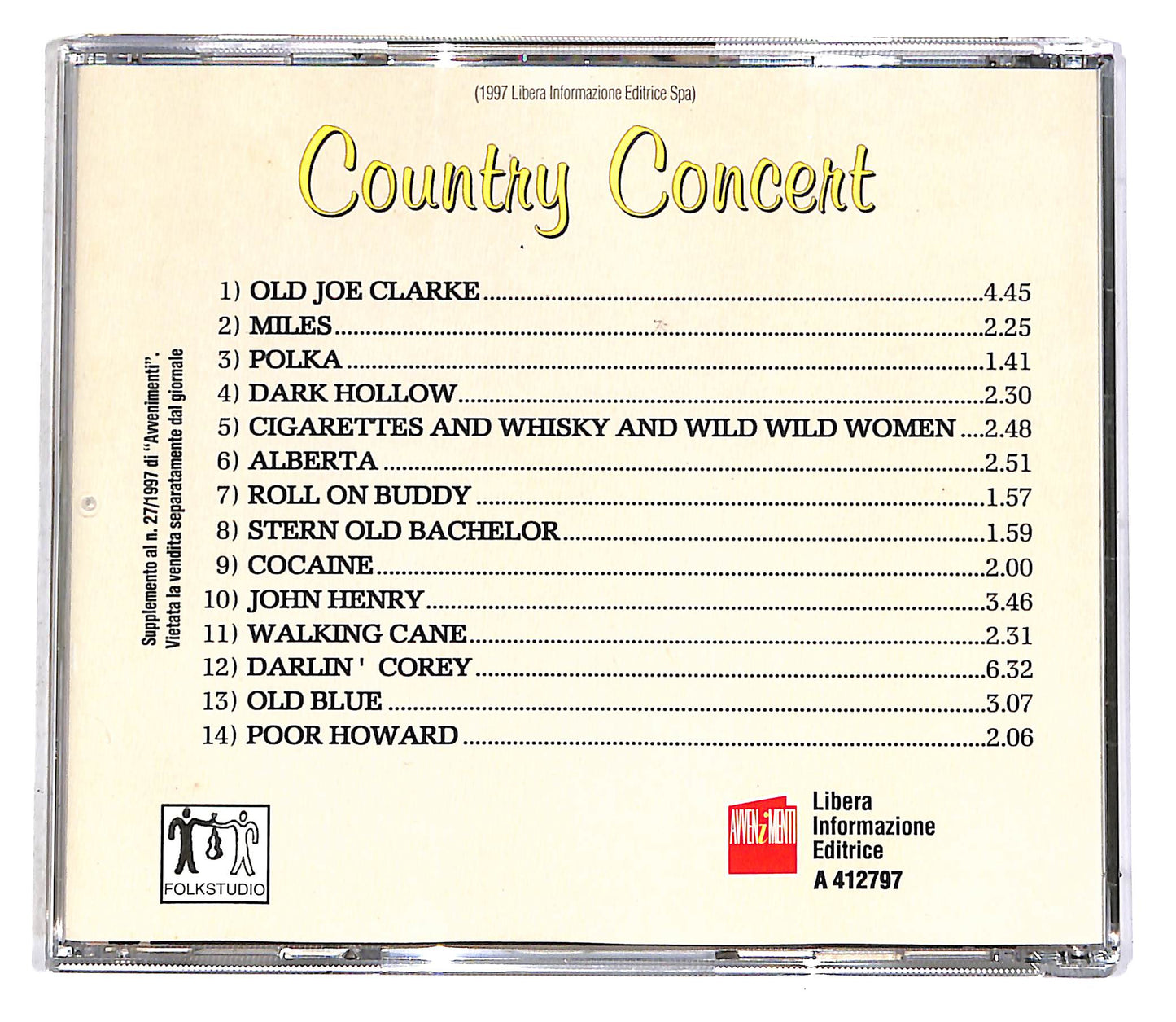 EBOND Francis Kuipers - Country Concert EDITORIALE CD CD045830
