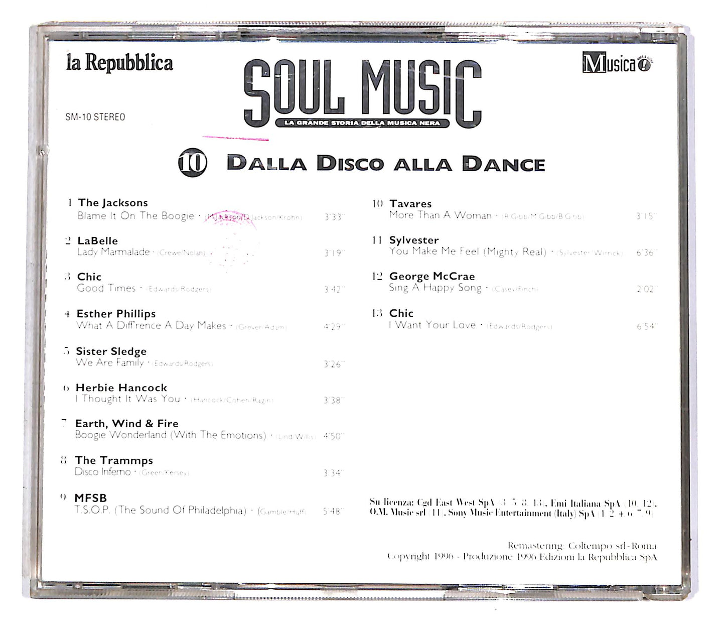 EBOND Various - Dalla Disco Alla Dance Vol. 10 EDITORIALE CD CD045860