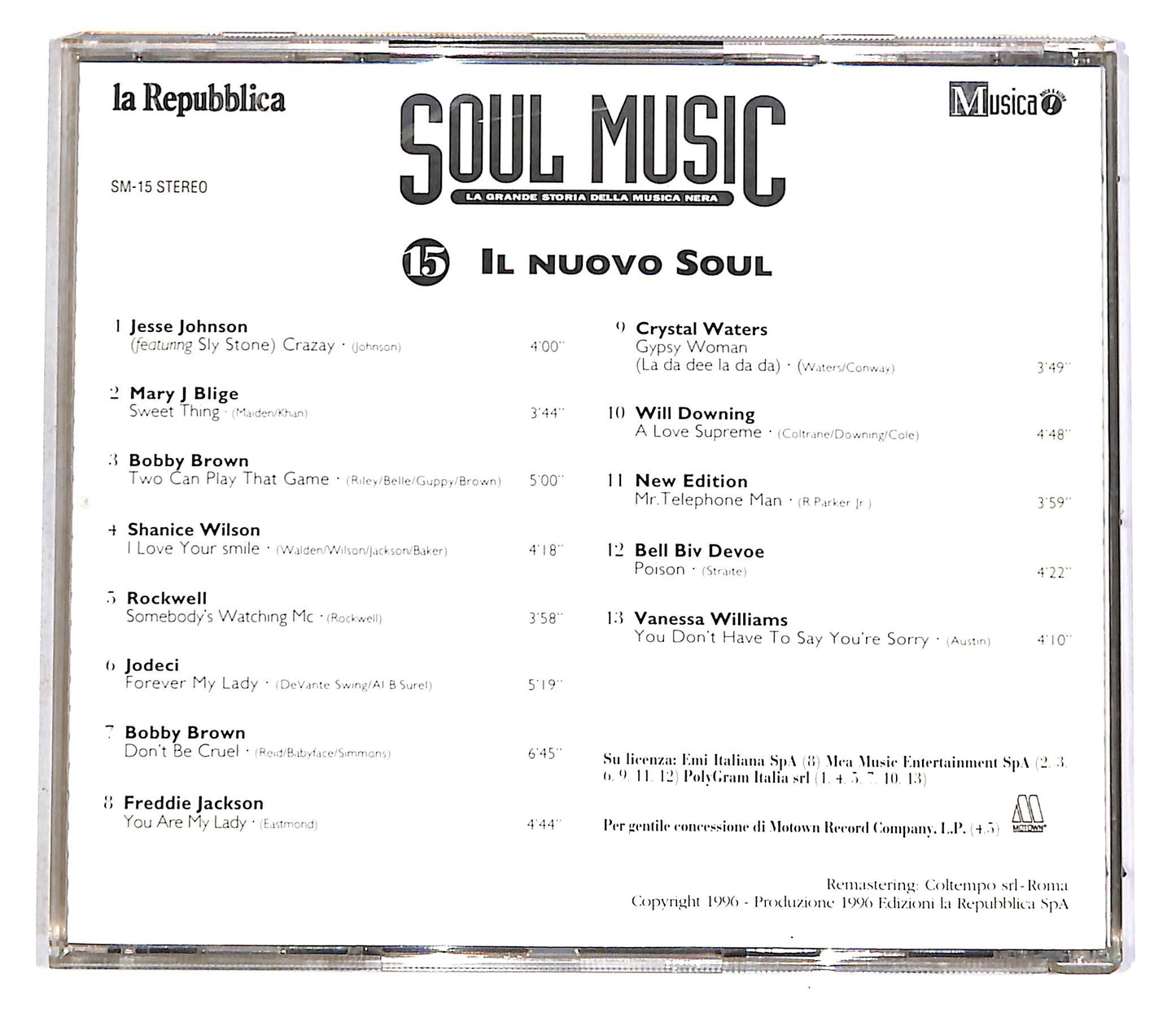 EBOND Various - Il Nuovo Soul Vol. 15 EDITORIALE CD CD045862
