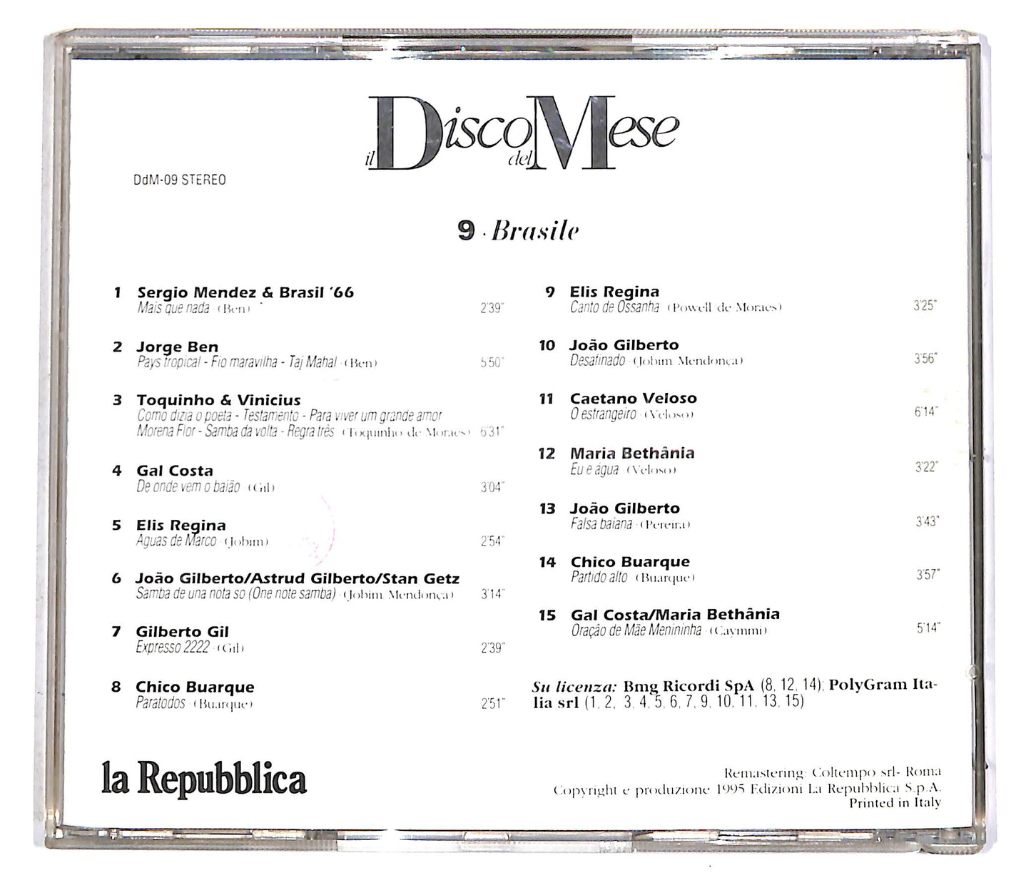 EBOND Various - Brasile - Il Disco Del Mese Vol. 9 EDITORIALE CD CD045863