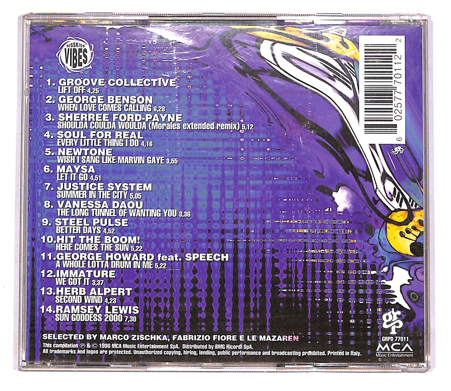 EBOND Various - Kiss Kiss Vibes CD CD046033