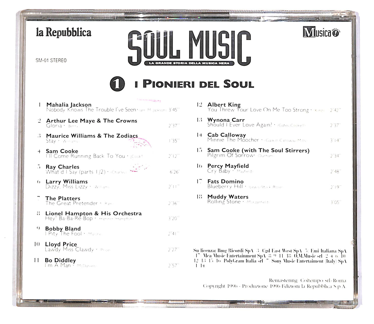 EBOND Various - I Pionieri Del Soul Vol.1 EDITORIALE CD CD046046