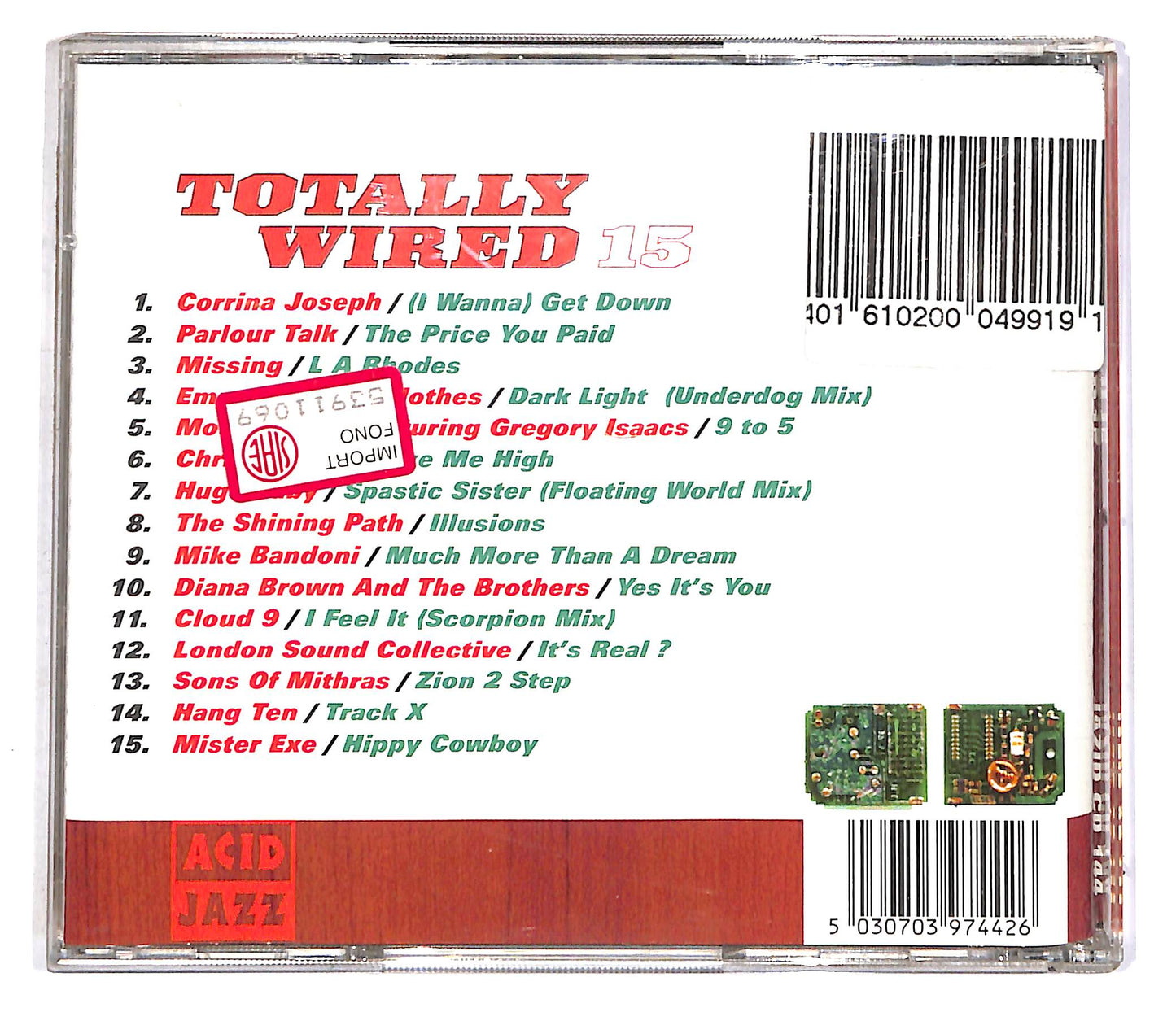 EBOND Various - Totally Wired 15 CD CD046134