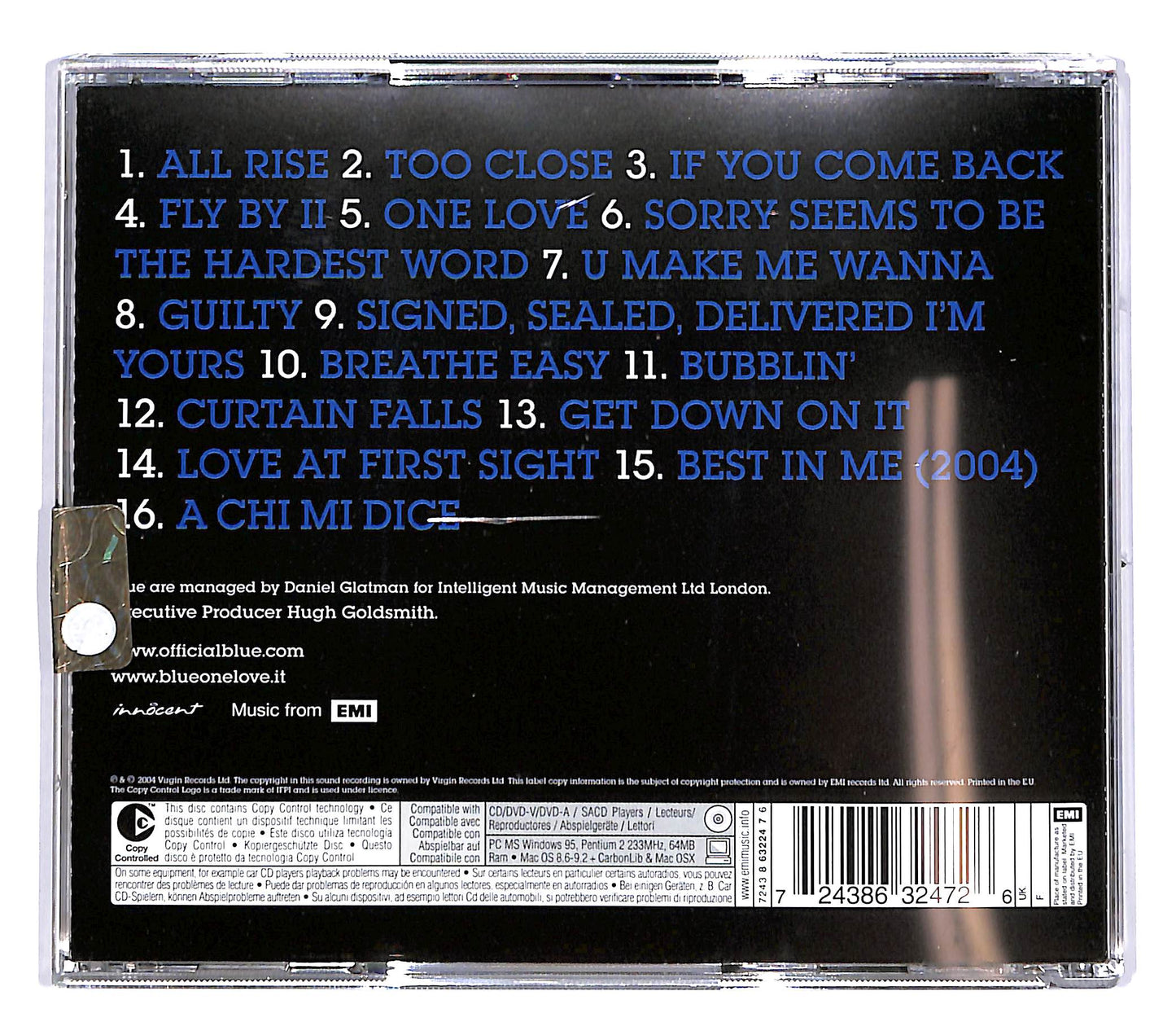 EBOND Blue - Best Of Blue CD CD046243