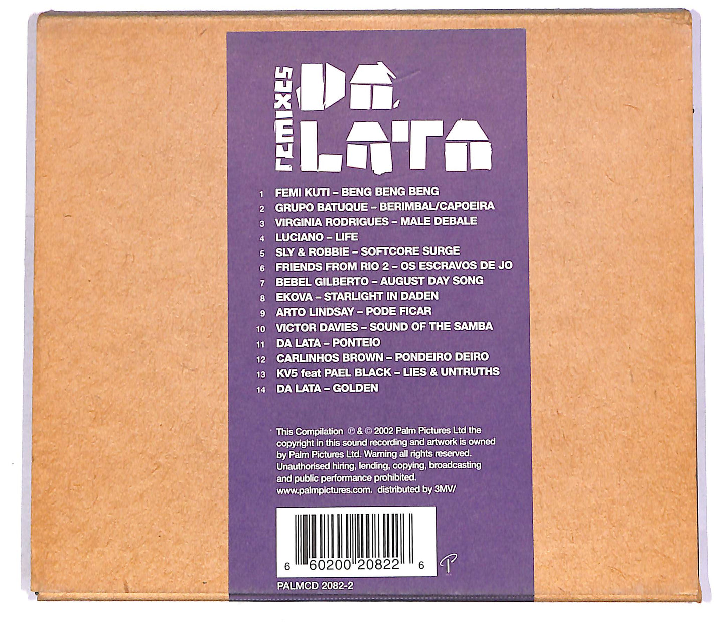 EBOND Da Lata - Remixes CD CD046307