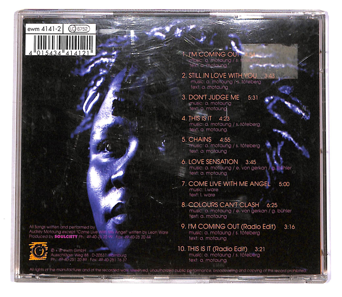 EBOND Audrey Motaung - Colours Can't Clash CD CD046331