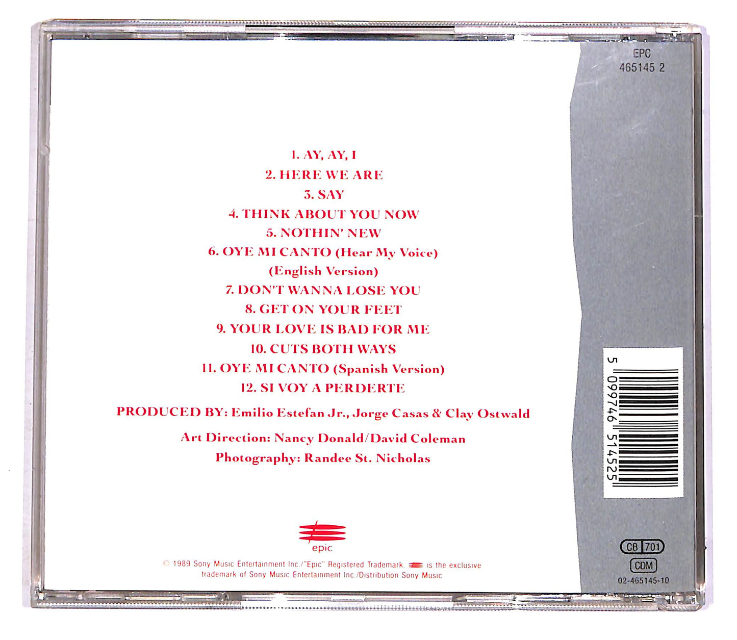 EBOND Gloria Estefan - Cuts Both Ways CD CD046332