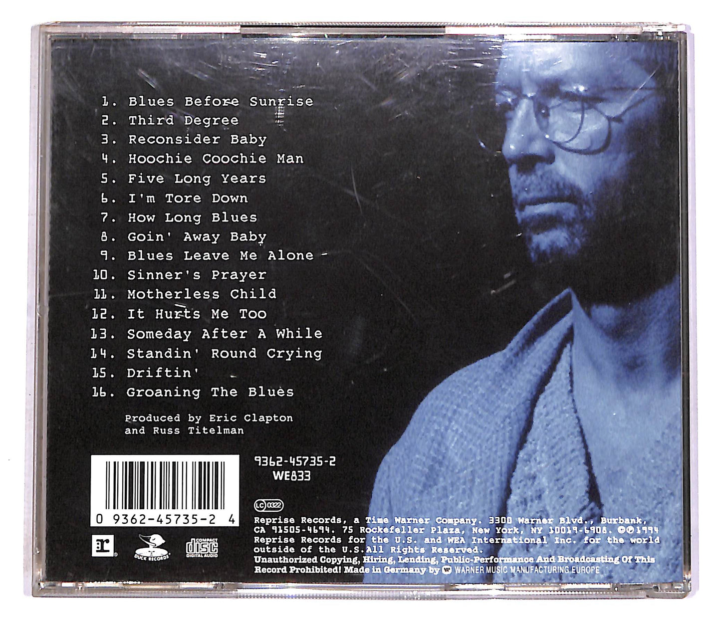 EBOND Eric Clapton - From The Cradle CD CD046344