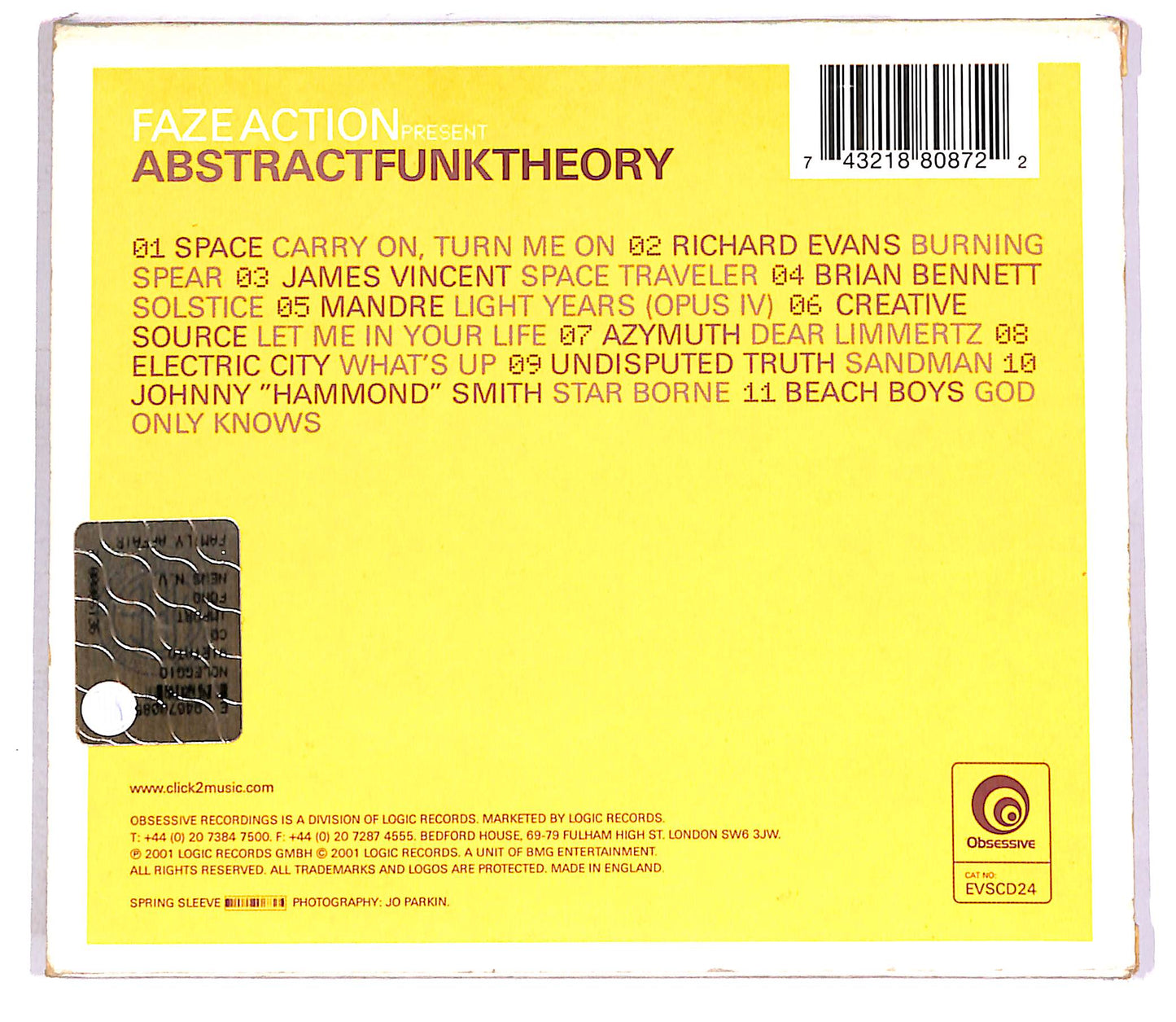 EBOND Faze Action - Abstract Funk Theory CD CD046450