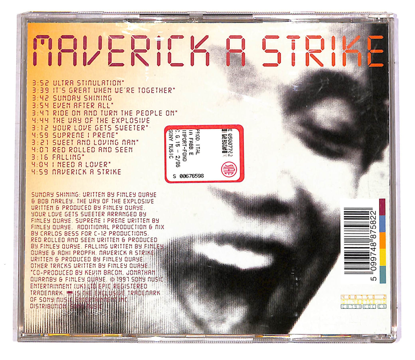 EBOND Finley Quaye - Maverick A Strike CD CD046461