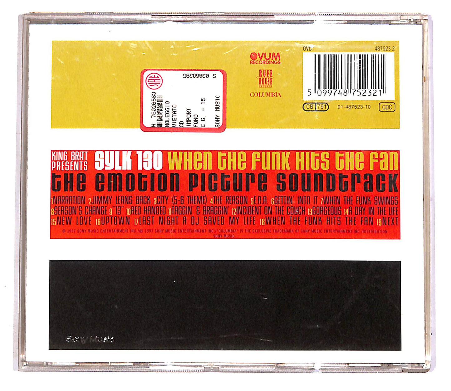 EBOND Sylk 139 - When The Funk Hits The Fan CD CD046515