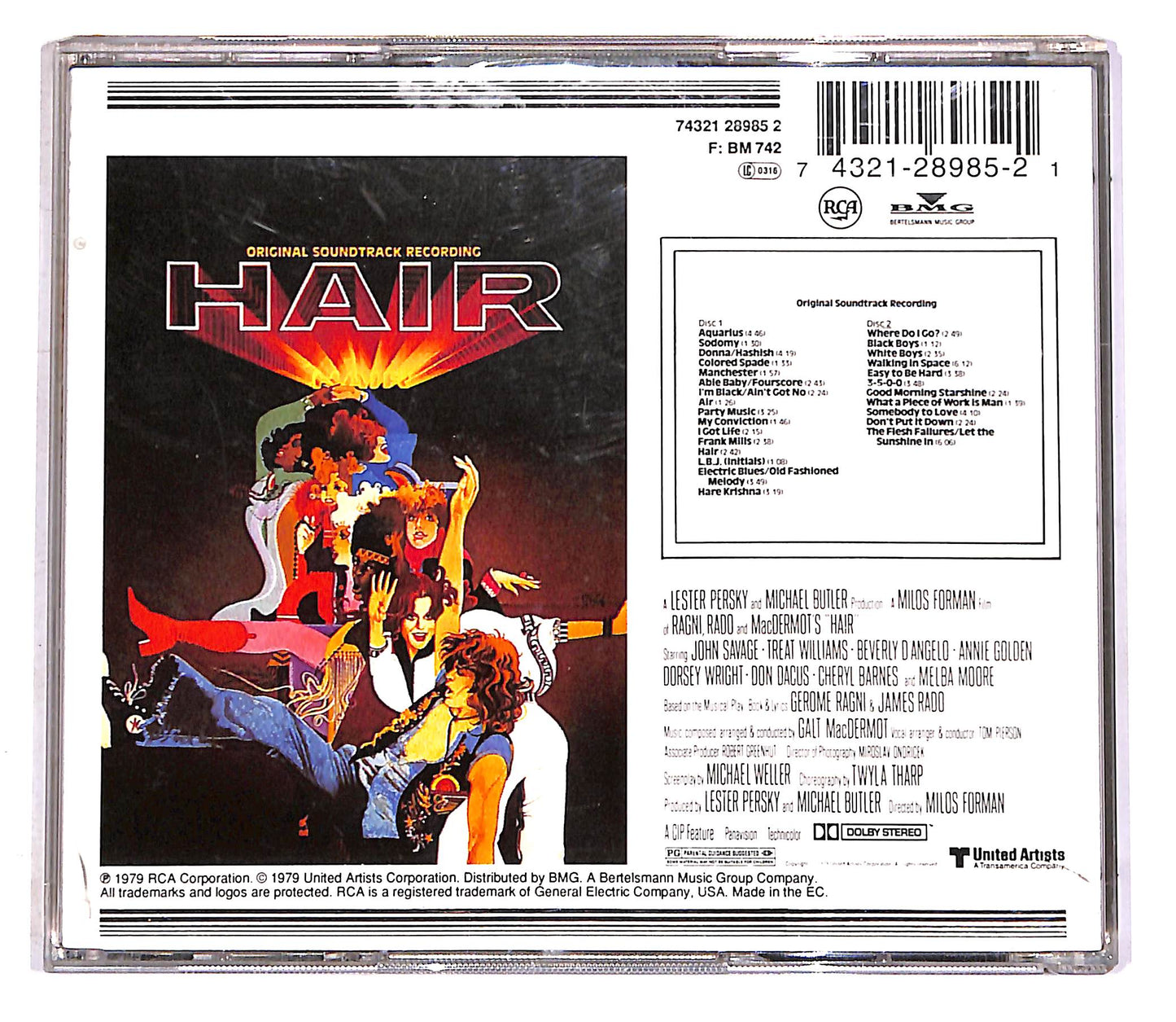 EBOND MacDermot - Hair (Original Soundtrack Recording) (2 dischi) CD046537