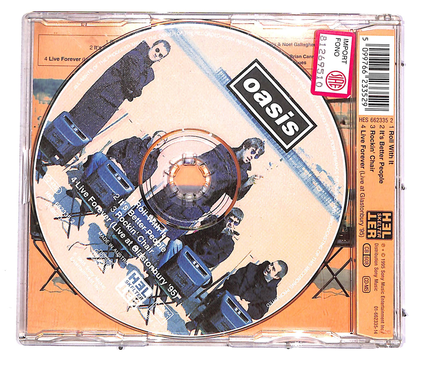 EBOND Oasis - Roll With It CD CD046734