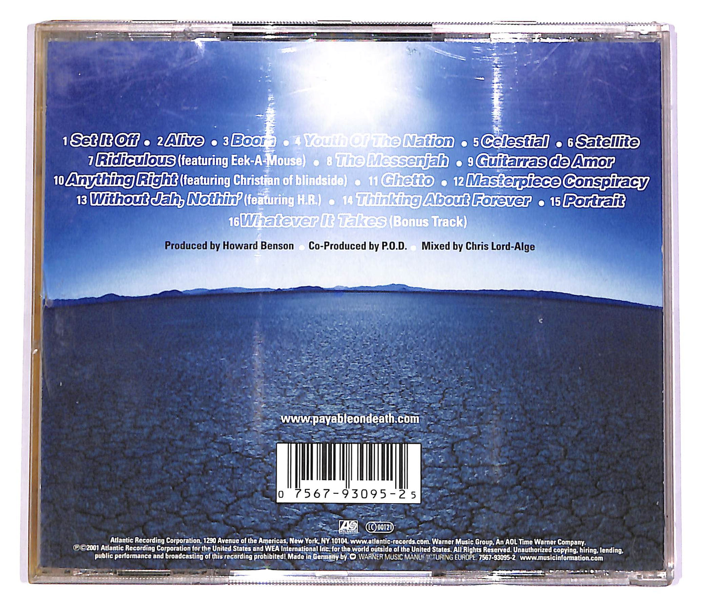 EBOND P.O.D. - Satellite CD CD046763