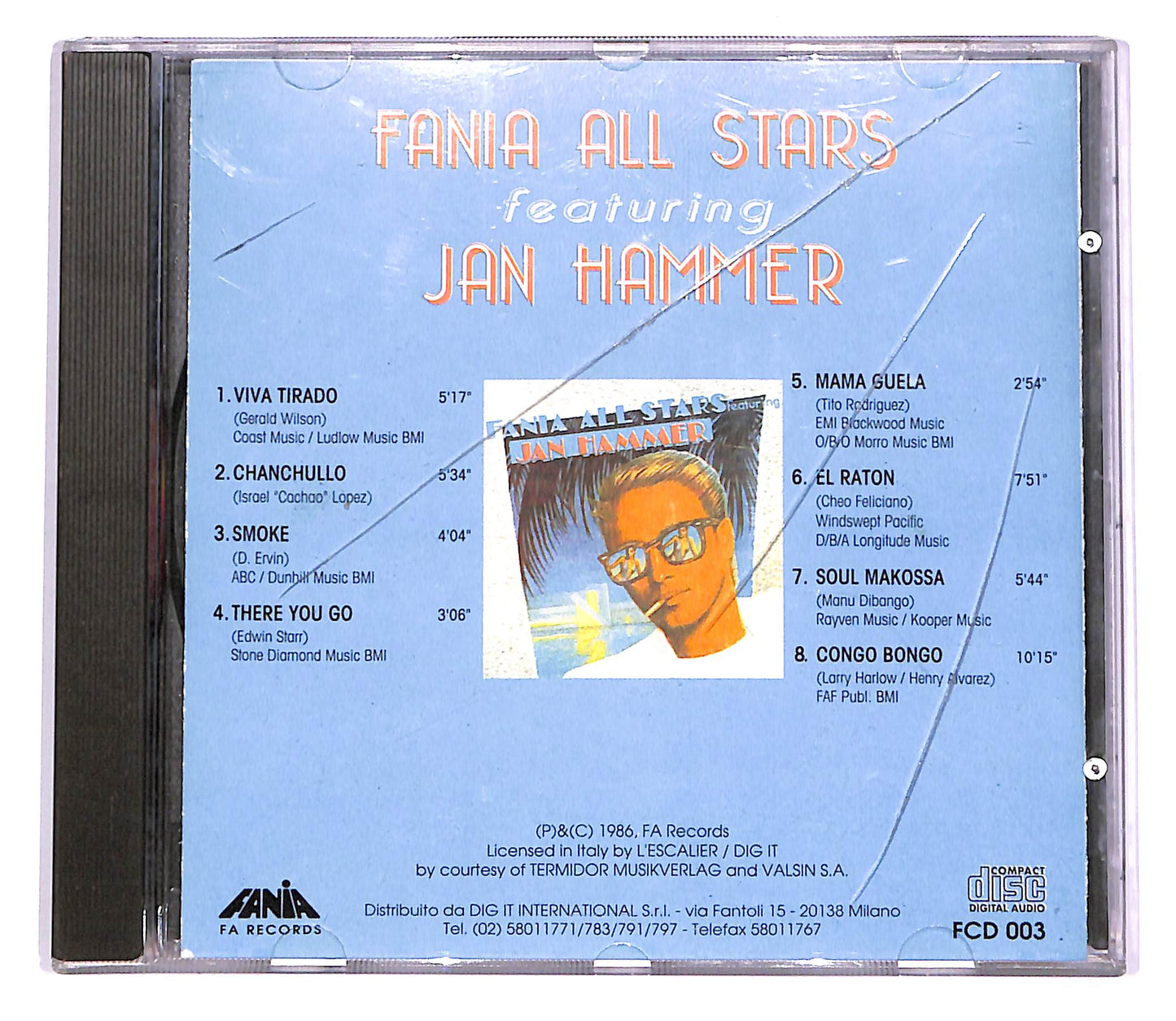 EBOND Fania All Stars Featuring Jan Hammer CD CD046803