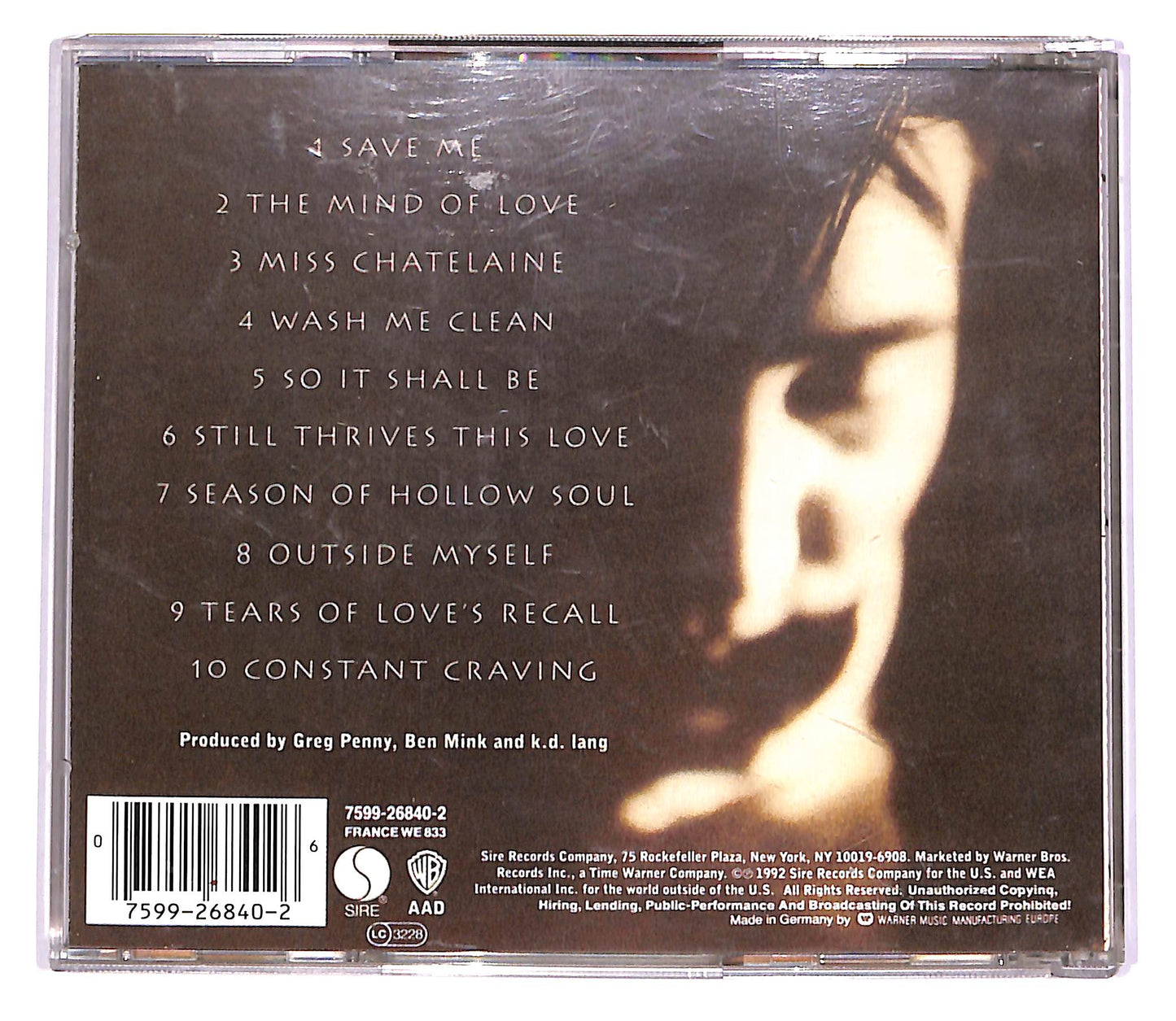 EBOND K. D. Lang - Ingenue CD CD046806