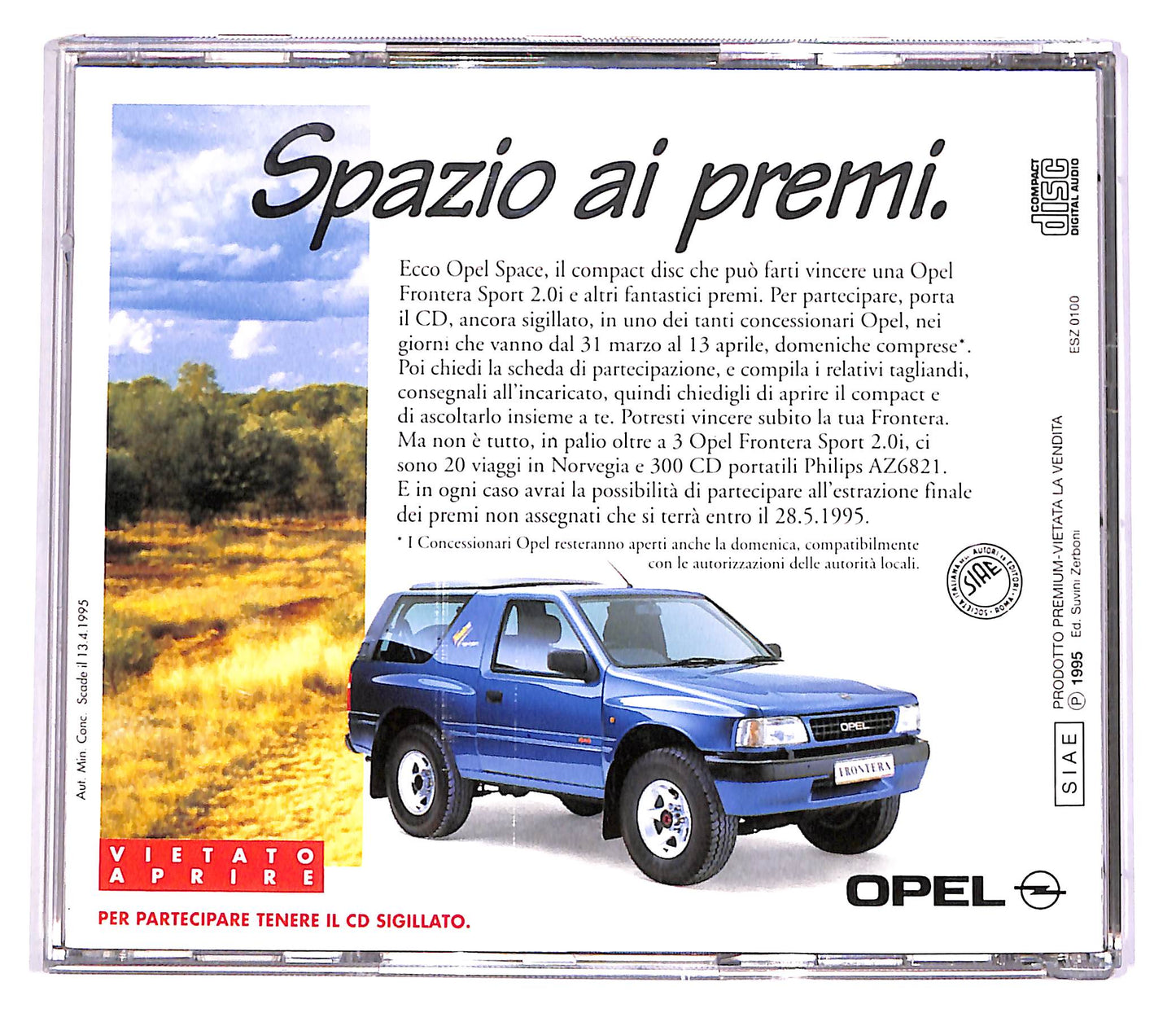 EBOND Various - Opel Space CD CD046836