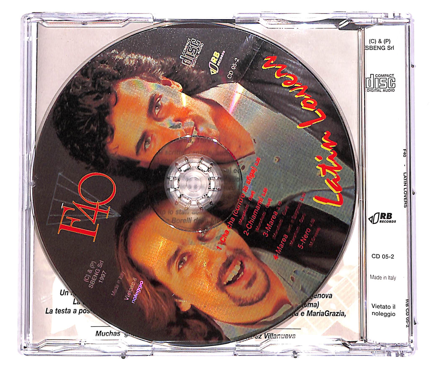 EBOND F40 - Latin Lovers EDITORIALE CD CD046837