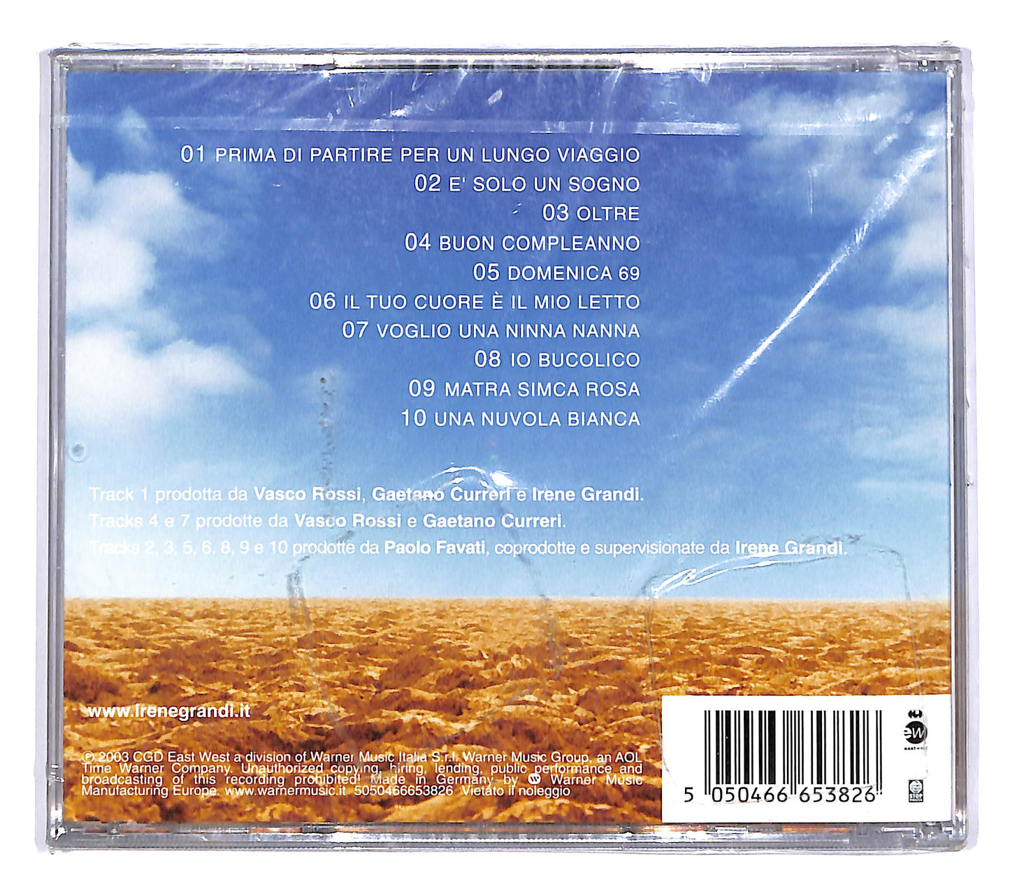EBOND Irene Grandi - Prima Di Partire CD CD047607