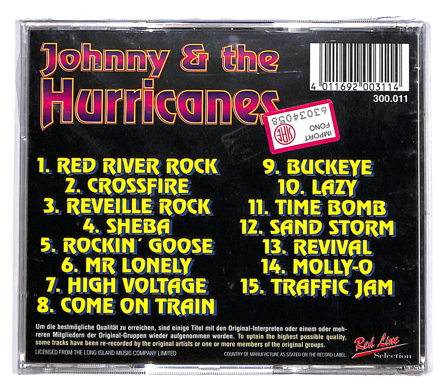 EBOND Johnny And The Hurricanes - Red River Rock CD CD047635