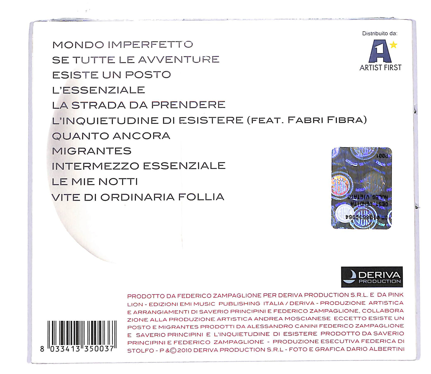 EBOND Tiromancino - L'Essenziale CD CD047652