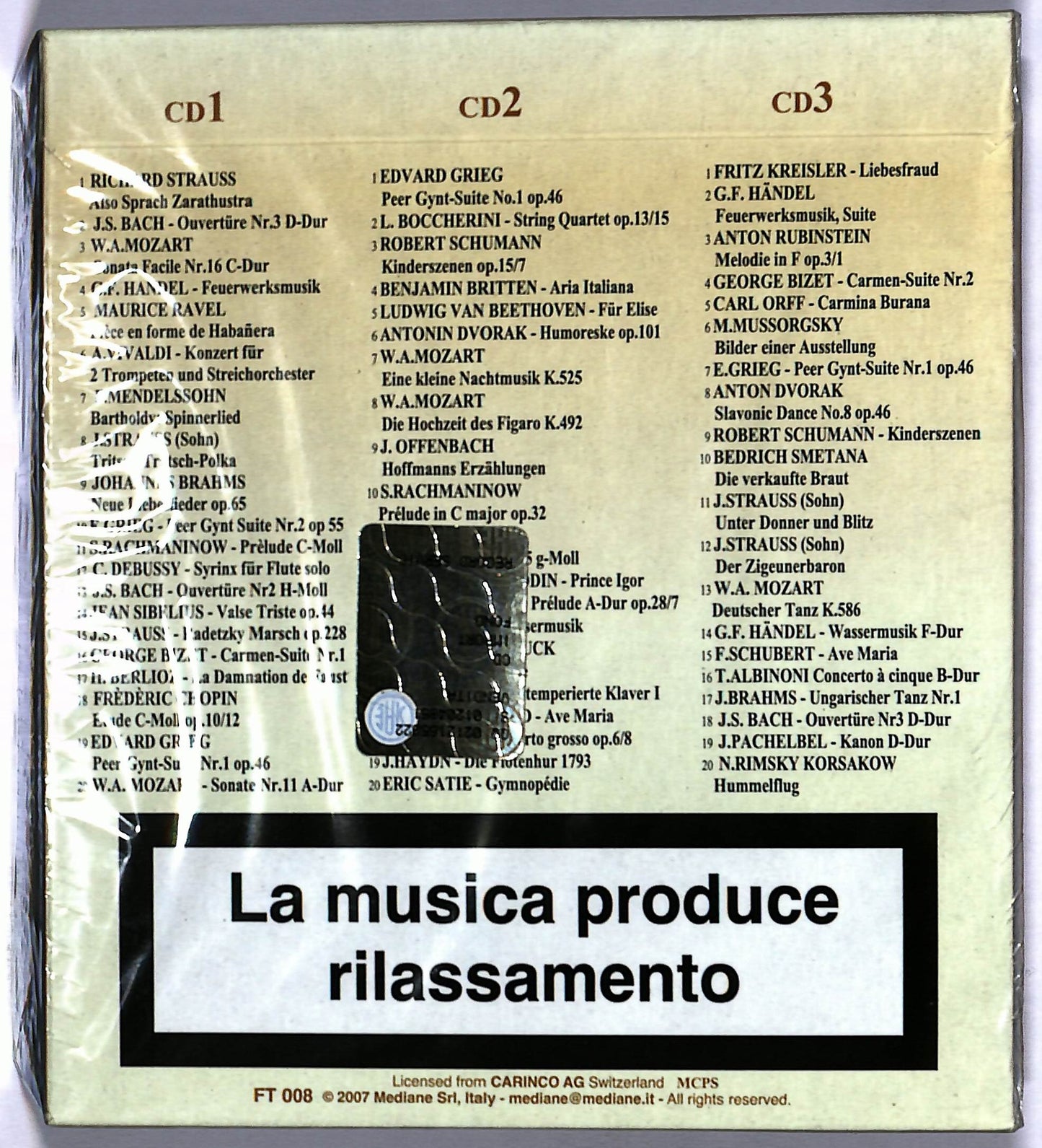 EBOND Various - classic more taste and flavour (3 cd) CD047701