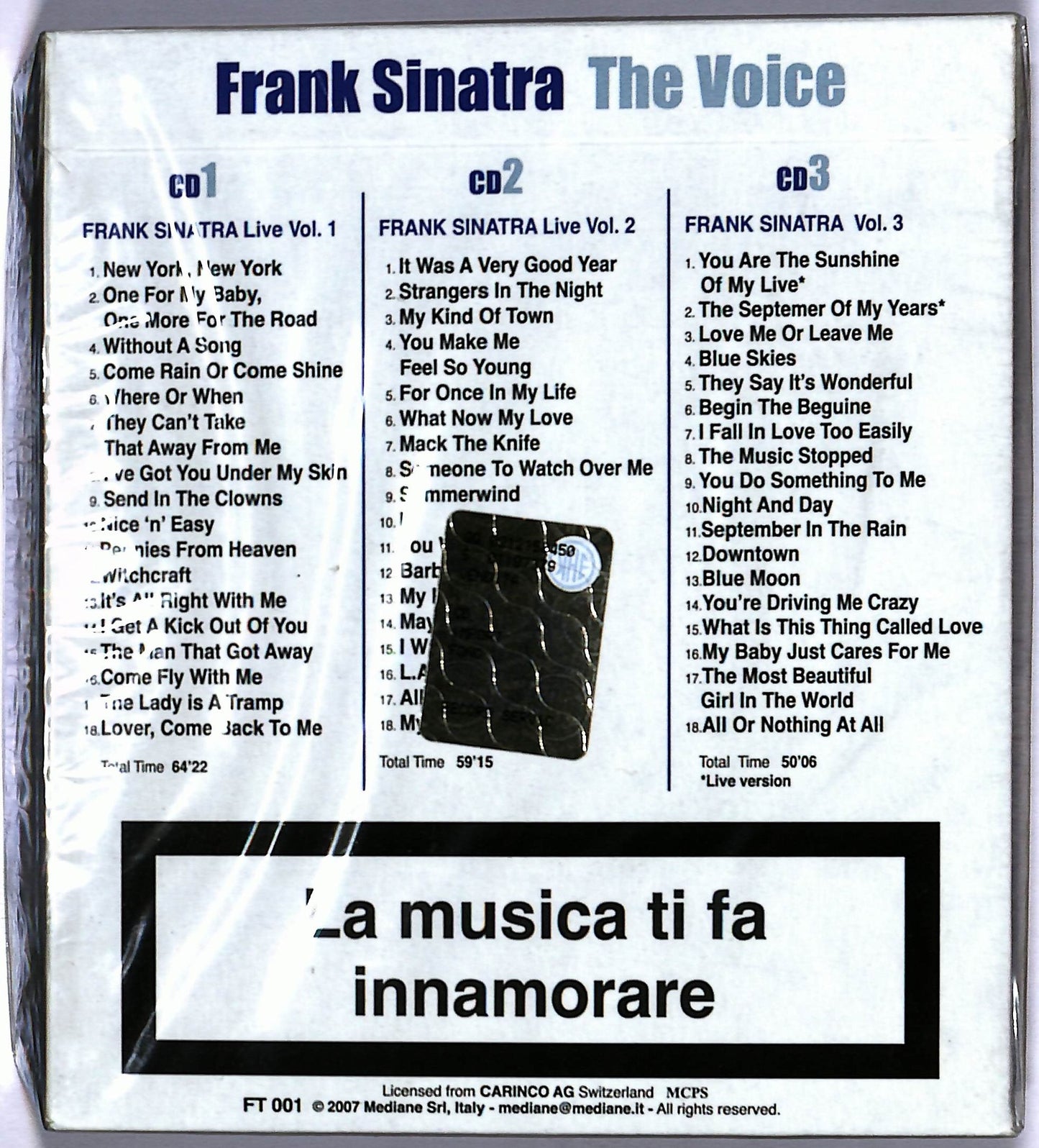 EBOND Various - Frank Sinatra The Voice ( 3) CD CD047702