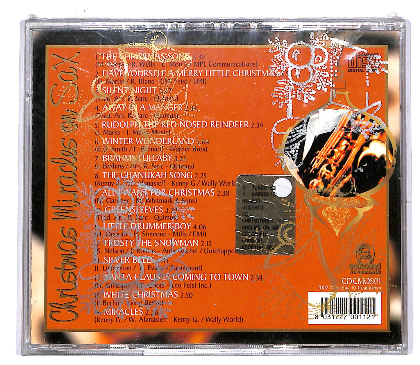 EBOND Various - Christmas Miracles on Sax CD CD047717