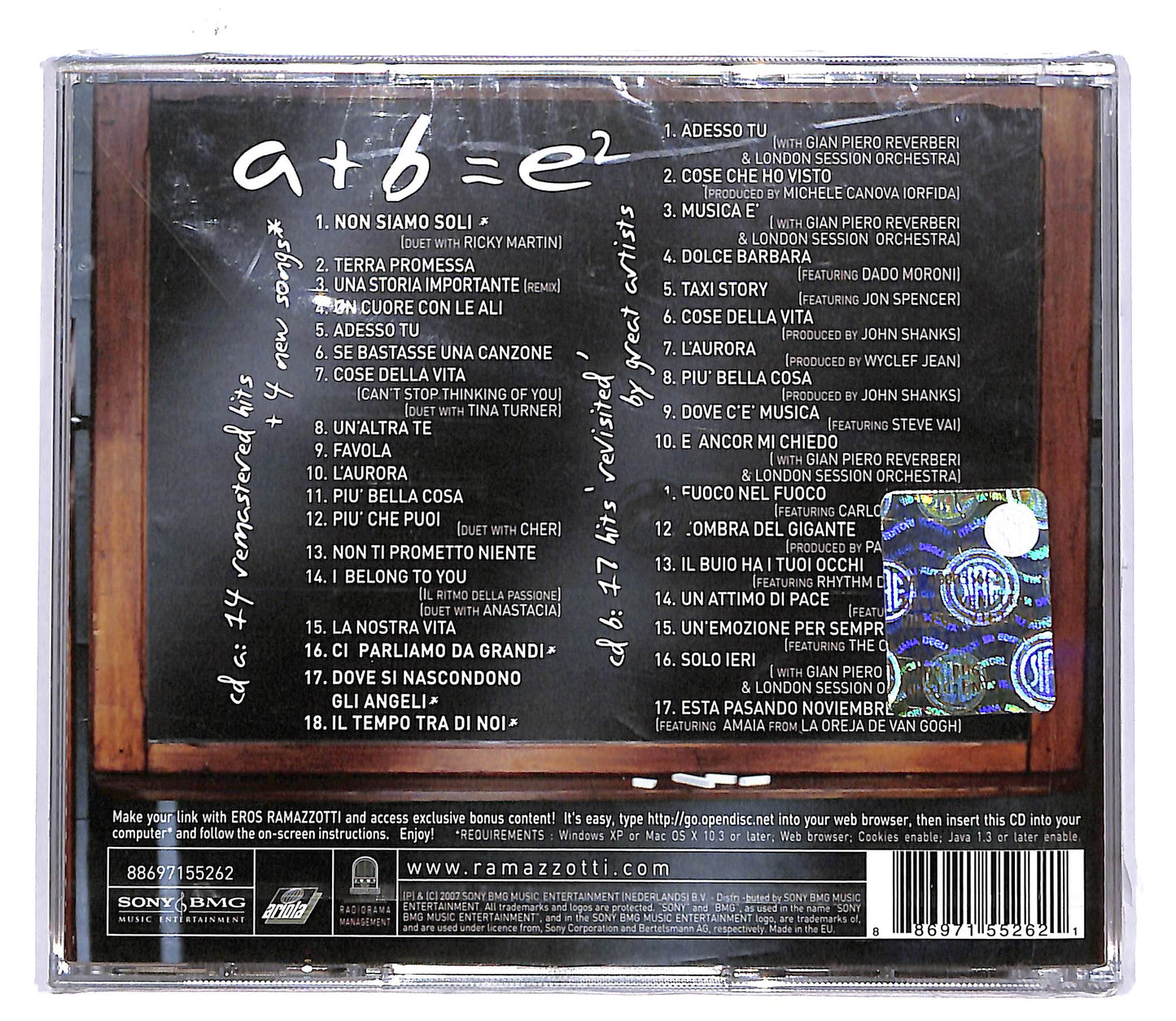 EBOND Eros Ramazzotti - E² CD CD047722