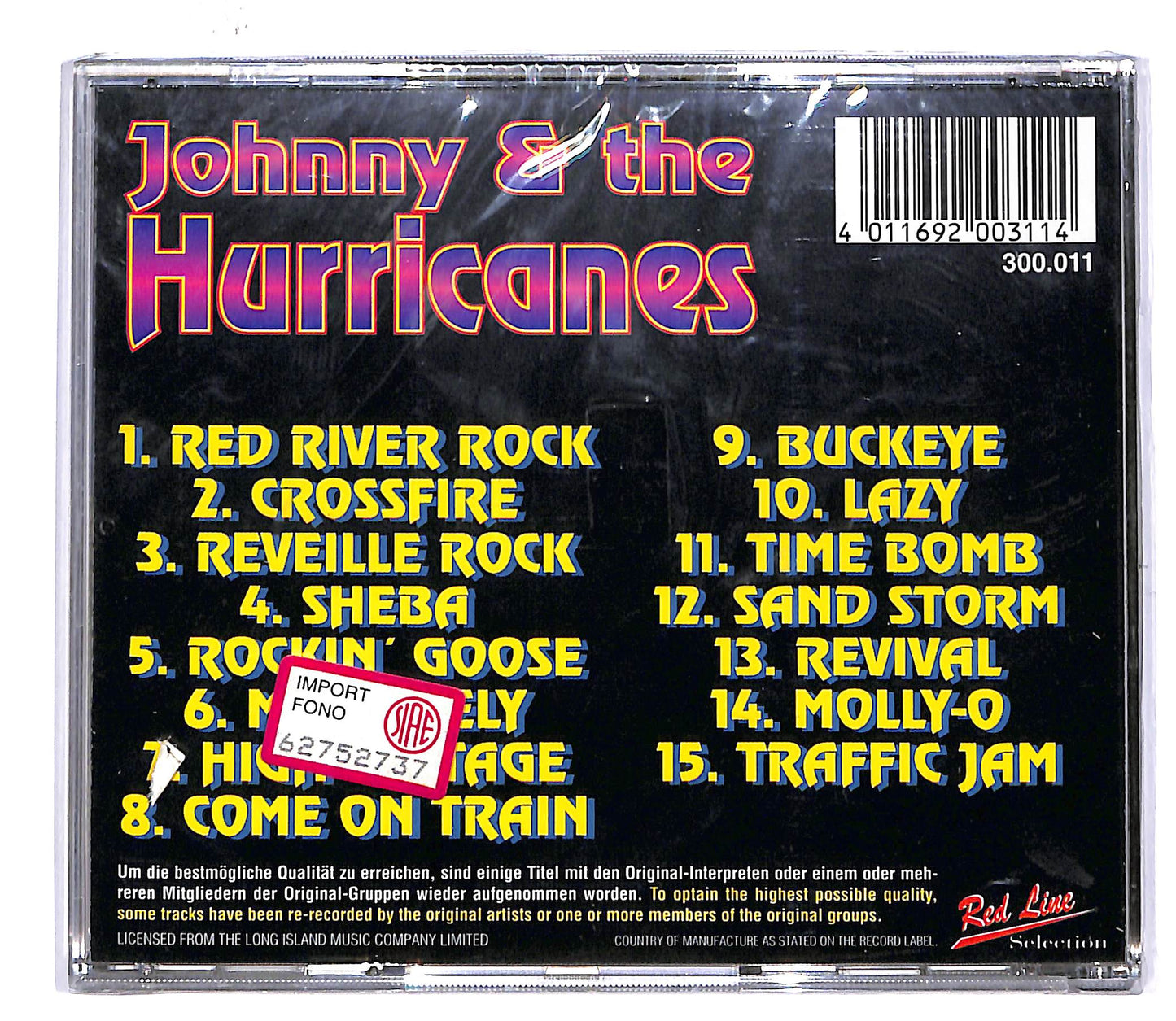 EBOND Johnny And The Hurricanes - Red River Rock CD CD047726