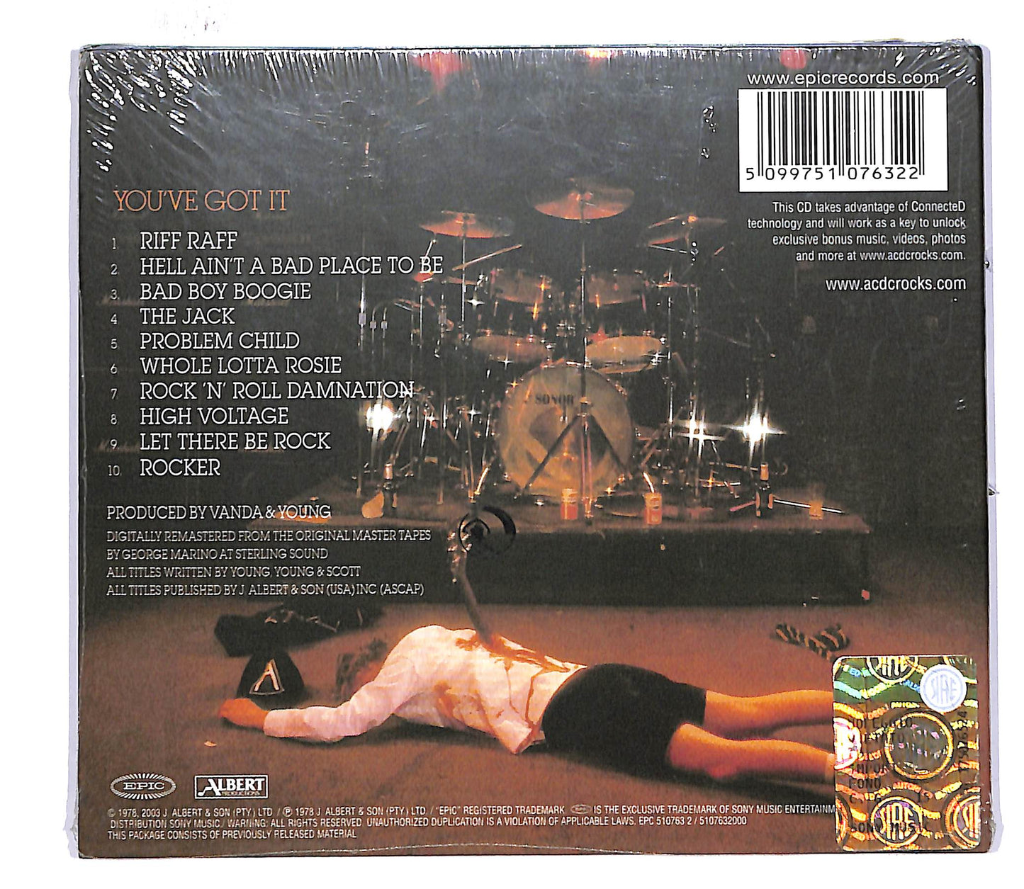 EBOND AC/DC - If You Want Blood You've Got It - Digipak CD CD047739