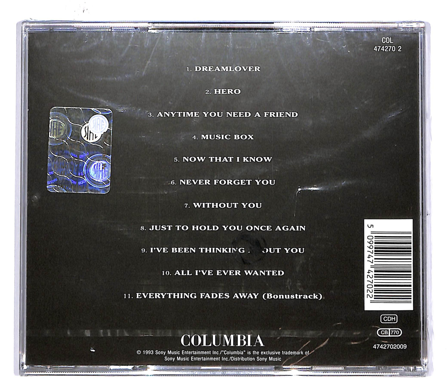 EBOND Mariah Carey - Music Box CD CD047747