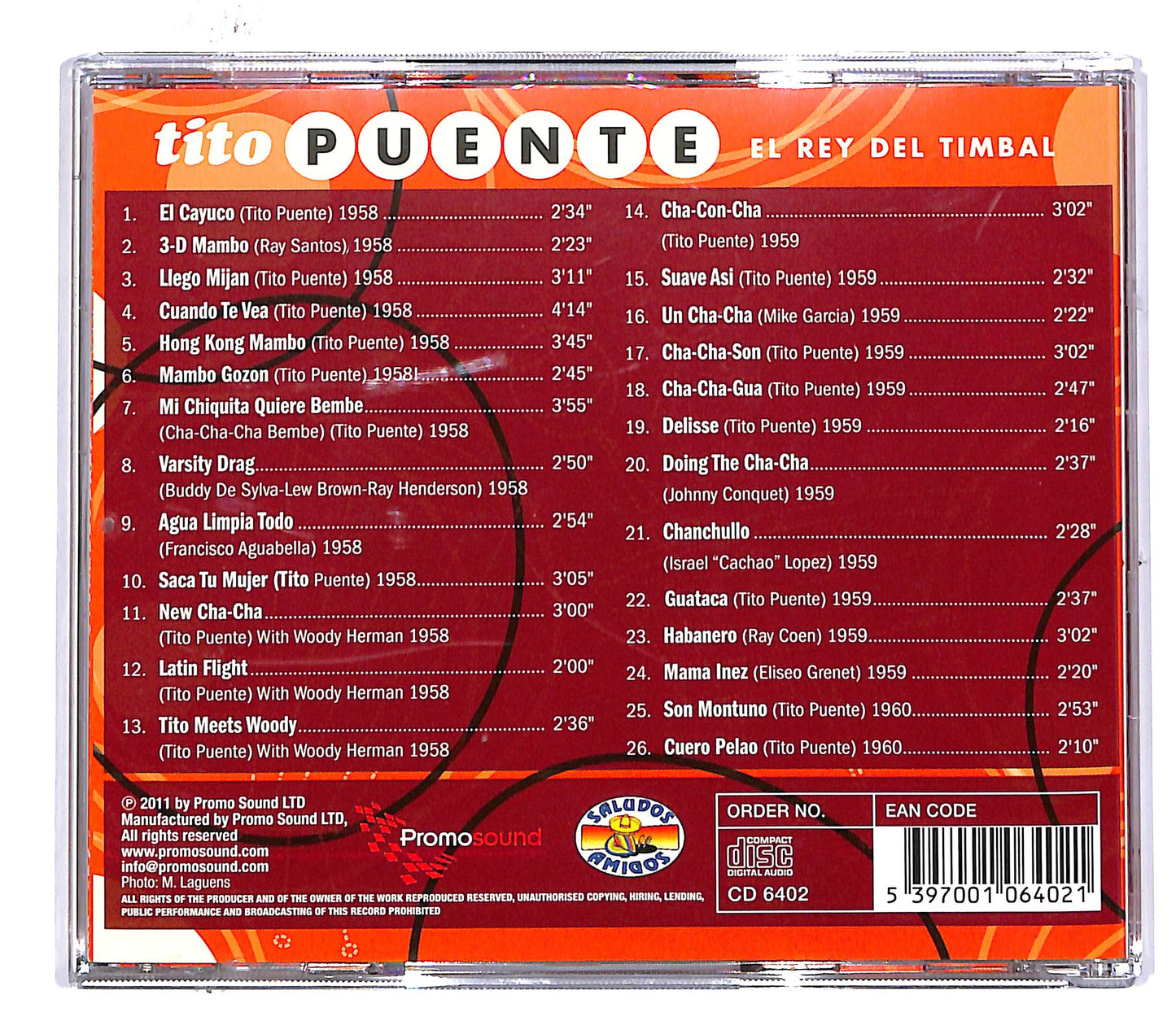 EBOND Tito Puente - El Rey del Timbal CD CD047823