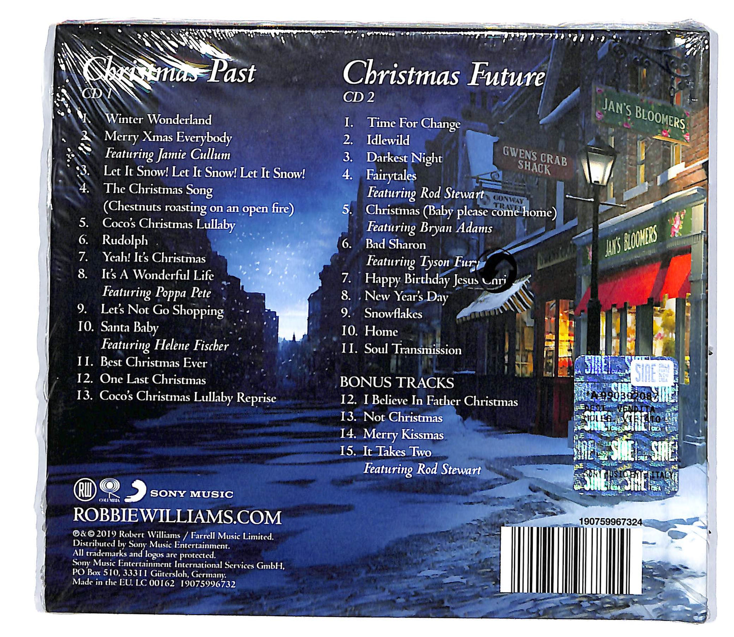 EBOND Robbie Williams - The Christmas Present CD CD047907
