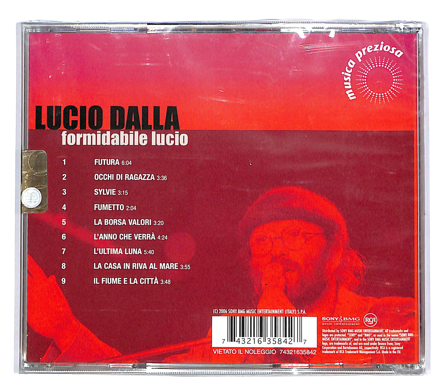 EBOND Lucio Dalla - Formidabile Lucio CD CD047919